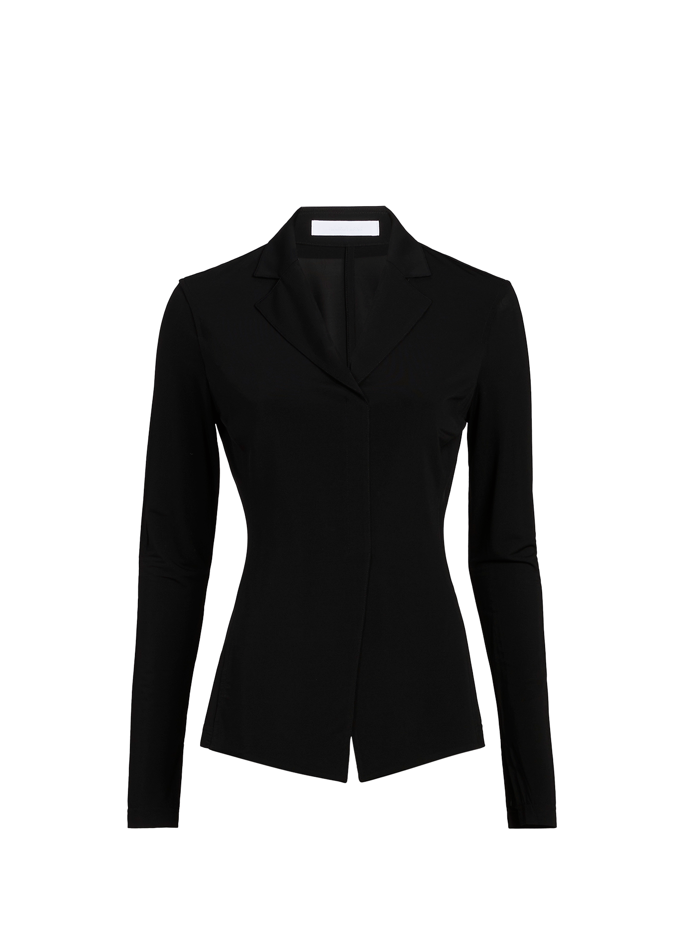 Shirt with a tailored collar HELMUT LANG Black