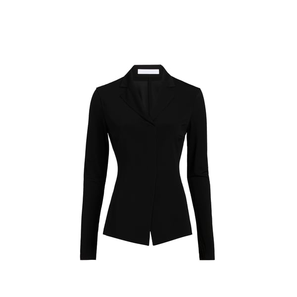 Chemise unie col tailleur Chemise unie col tailleur