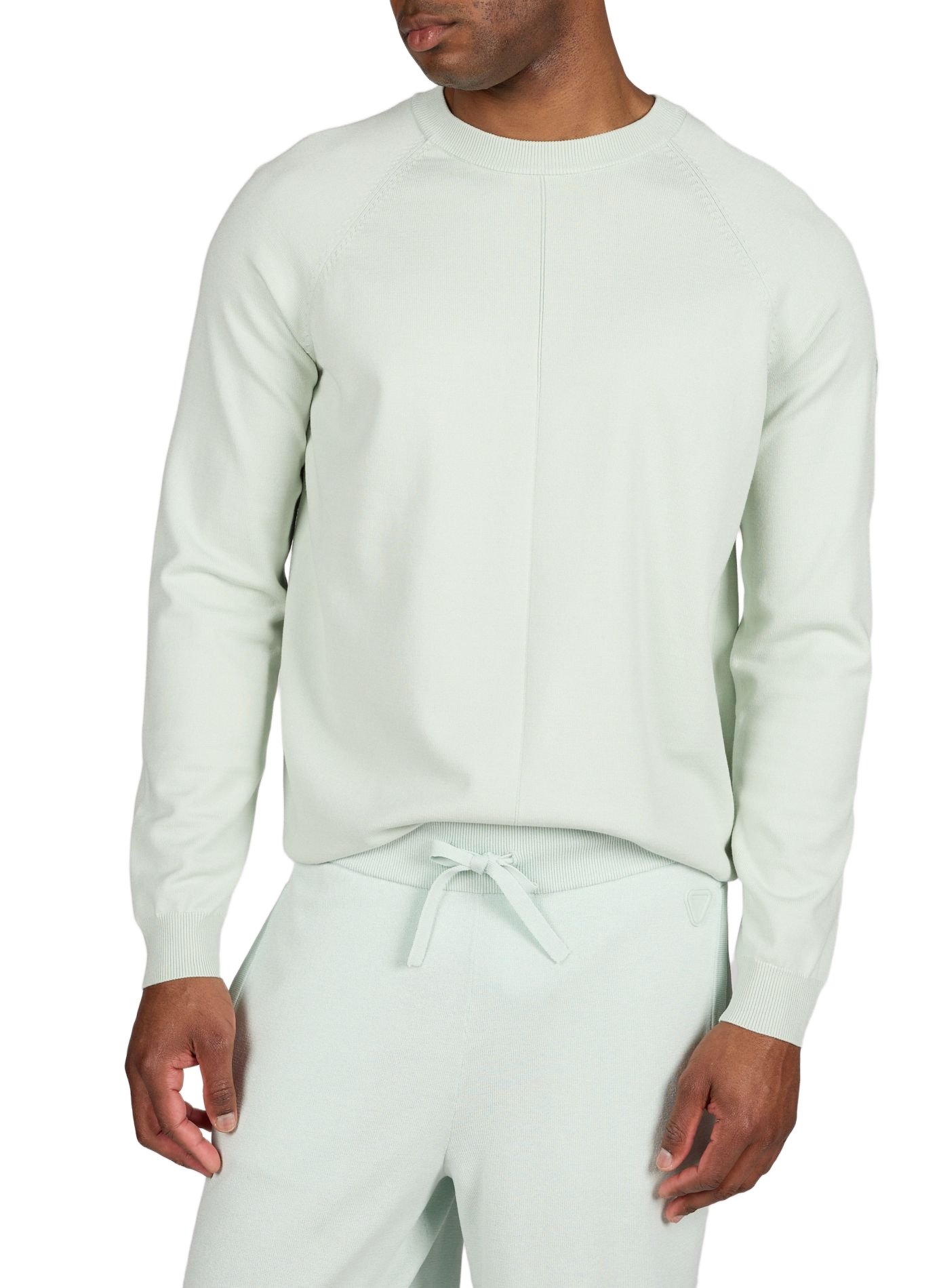 Einfarbiger Pullover mit Logo GERTRUDE ET GASTON Grun