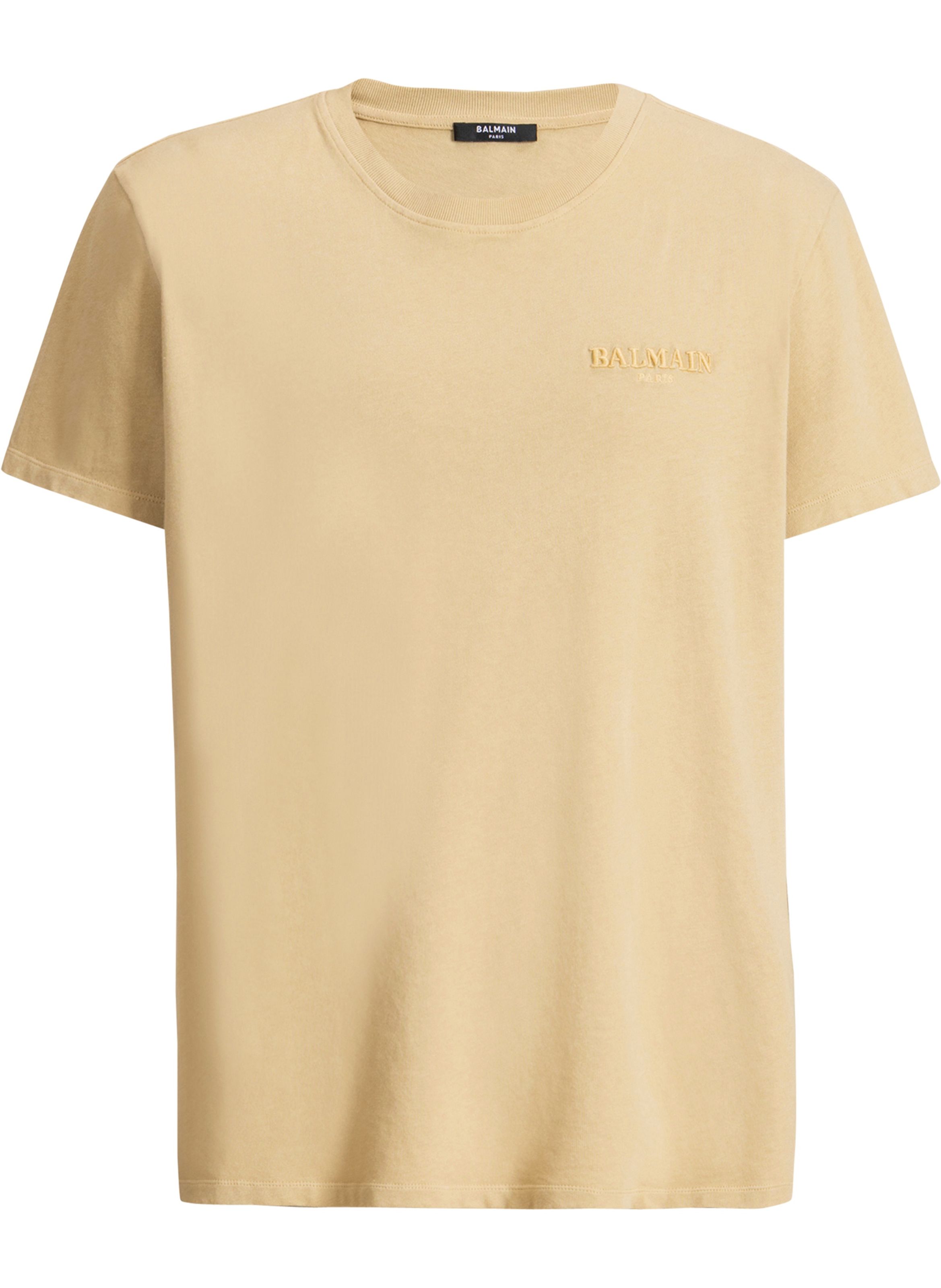 T-shirt balmain vintage brodé BALMAIN Beige