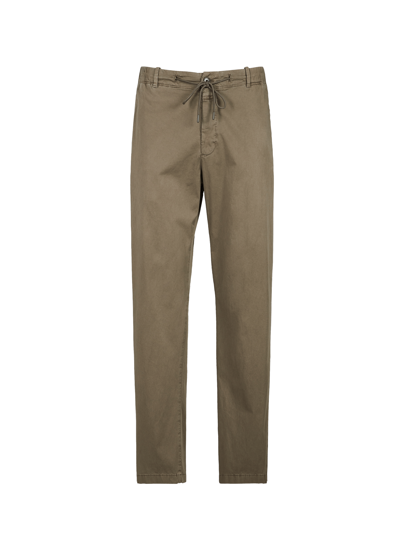 Pantalon ample à taille mi-haute en coton mélangé CLOSED Grey