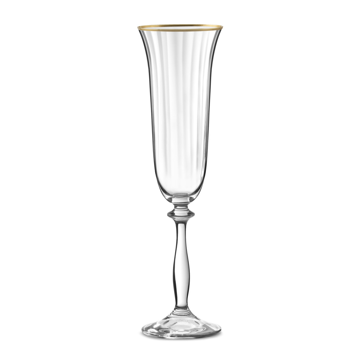 Altesse - lot de 6 flûtes à champagne 19 cl MEDARD DE NOBLAT Doré