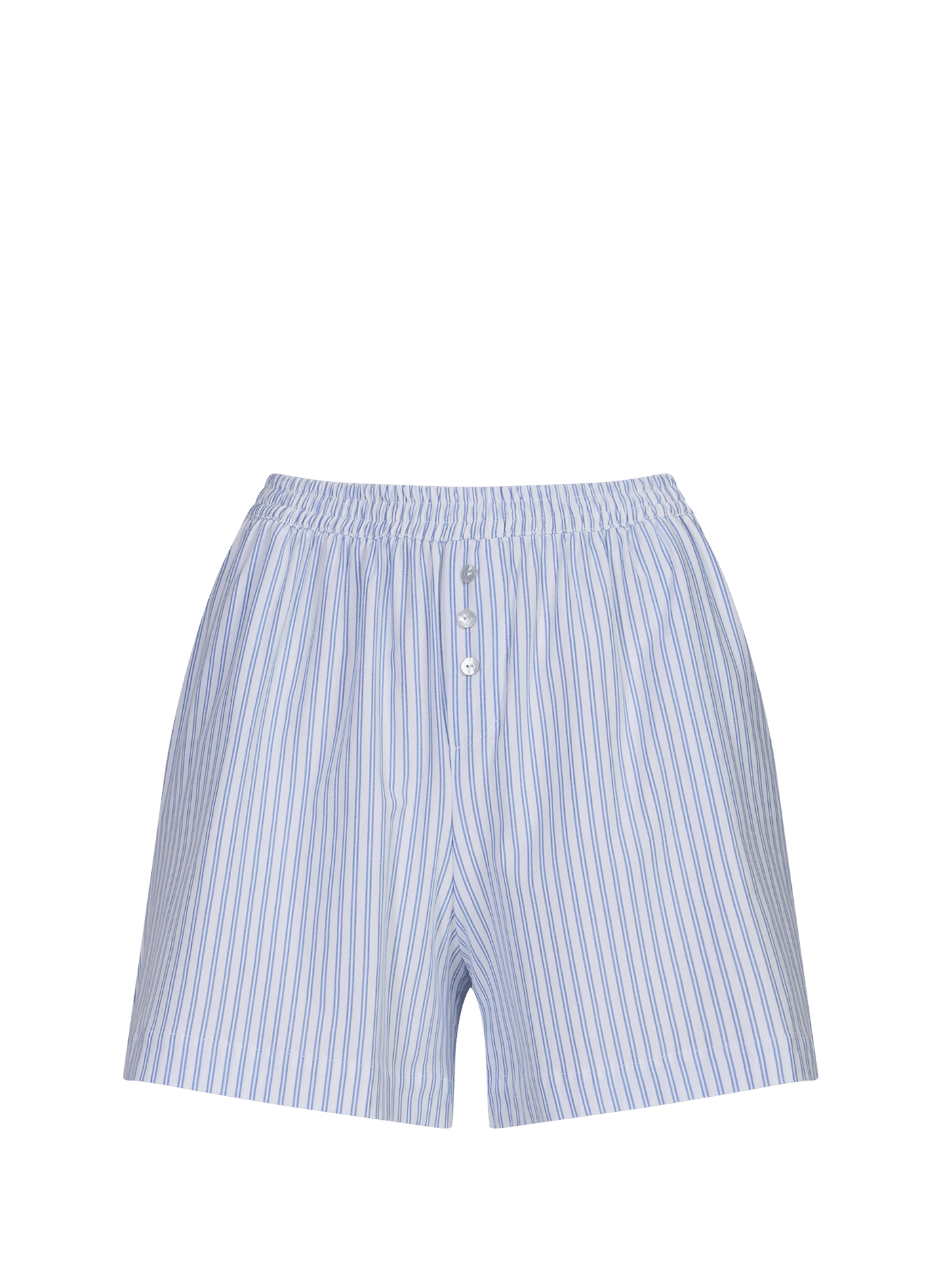 Short de pijama a rayas de algodón mezclado LA NOUVELLE Multicolor