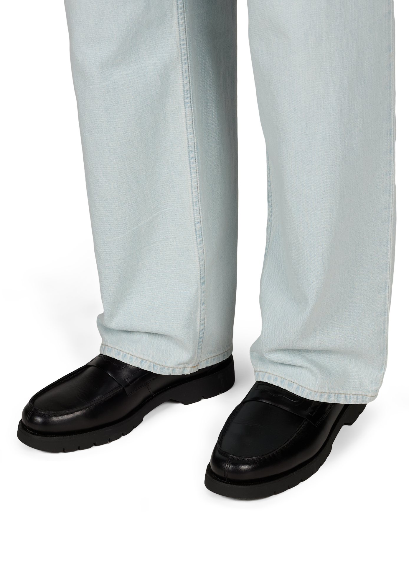 Cotteur B2 leather moccasins KLEMAN Black
