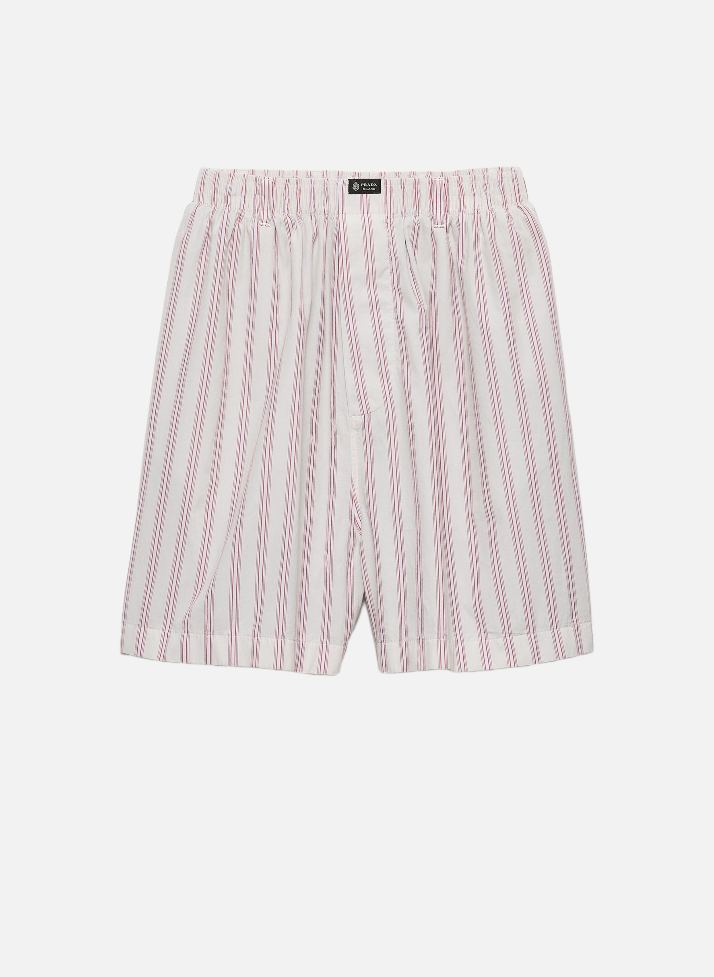 Bermuda en popeline PRADA Beige