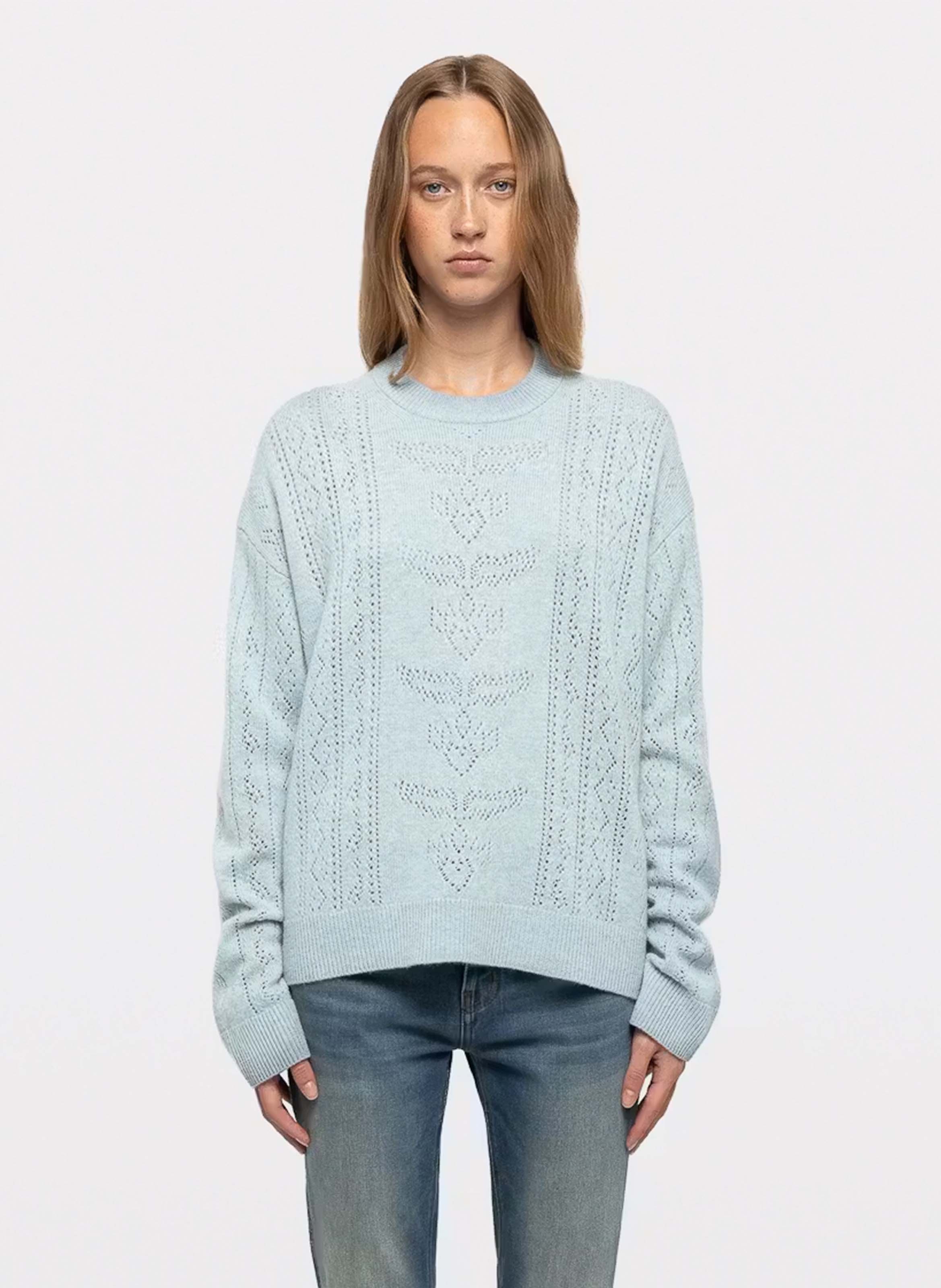 Pull oversize en laine et cachemire markuz ZADIG&VOLTAIRE Bleu