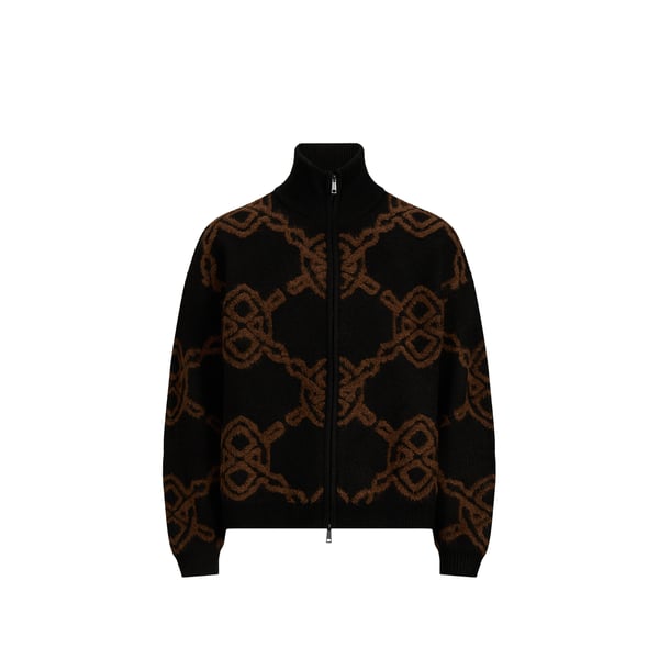 Cardigan zippé imprimé Cardigan zippé imprimé
