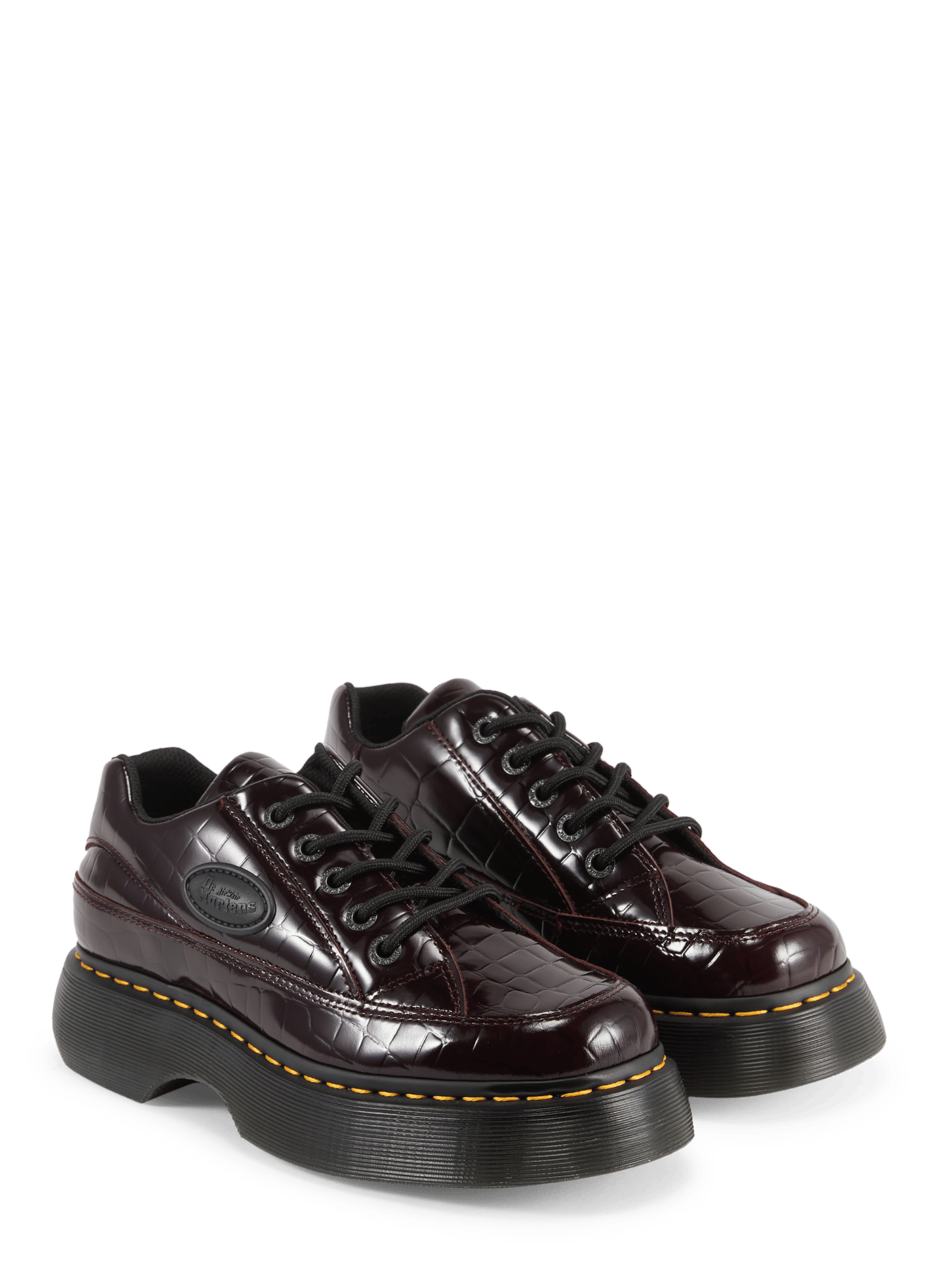 Derby in pelle DR. MARTENS Rosso