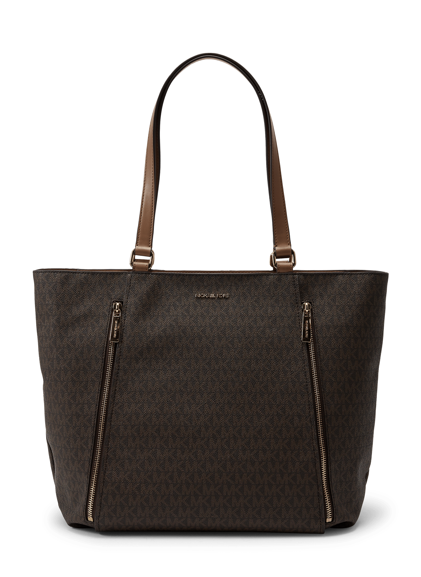 Nabela Shopper mit Monogramm-Print MICHAEL KORS Braun