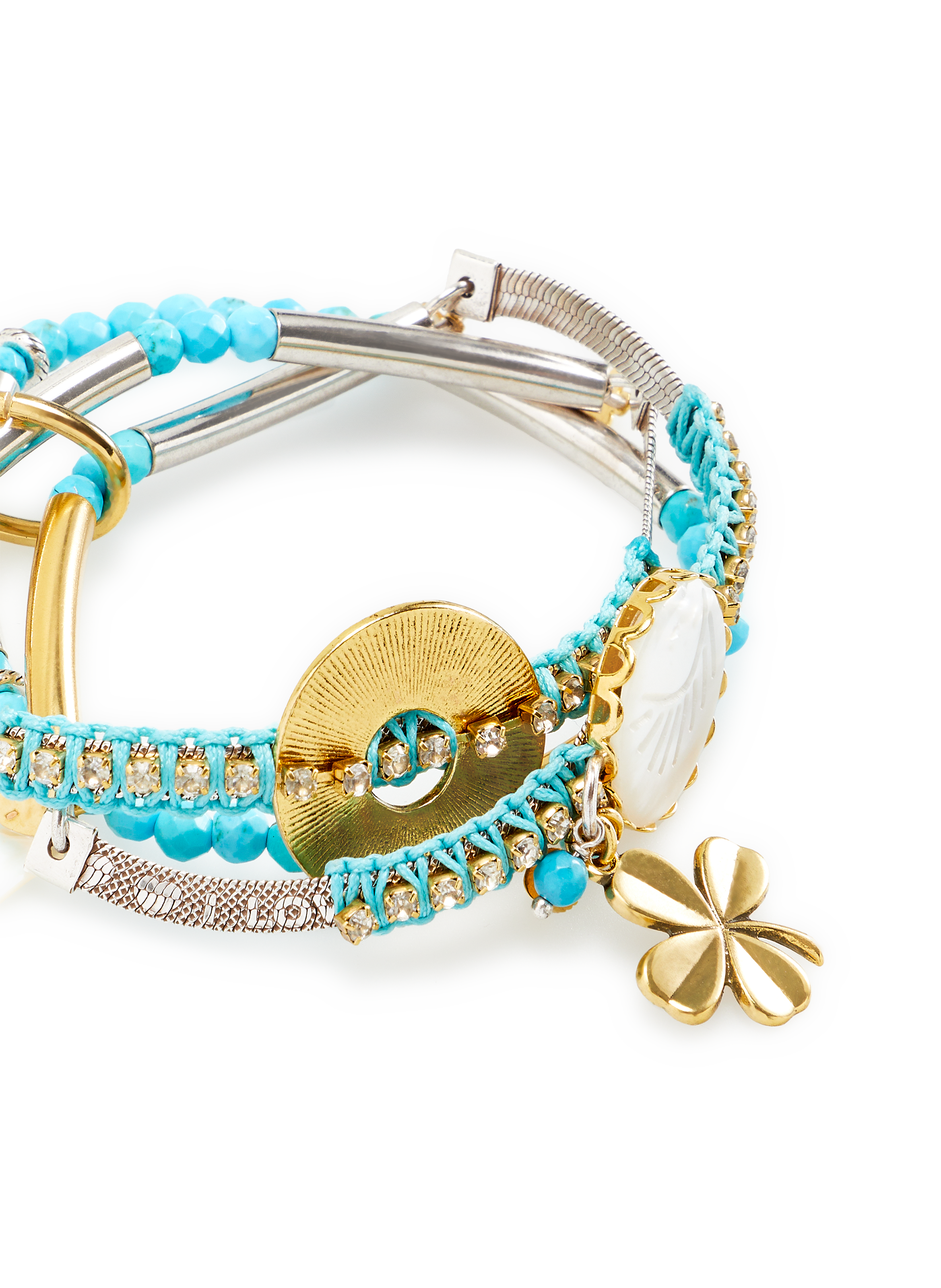 Bracelet Ibiza triple rang