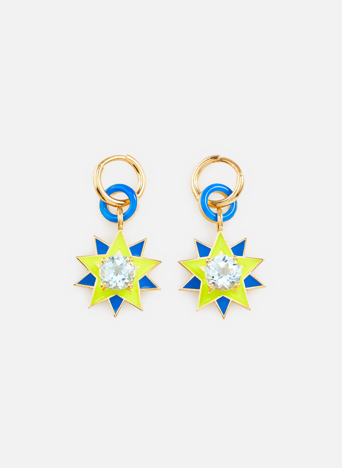 Star earrings  EYE M - ILEANA MAKRI
