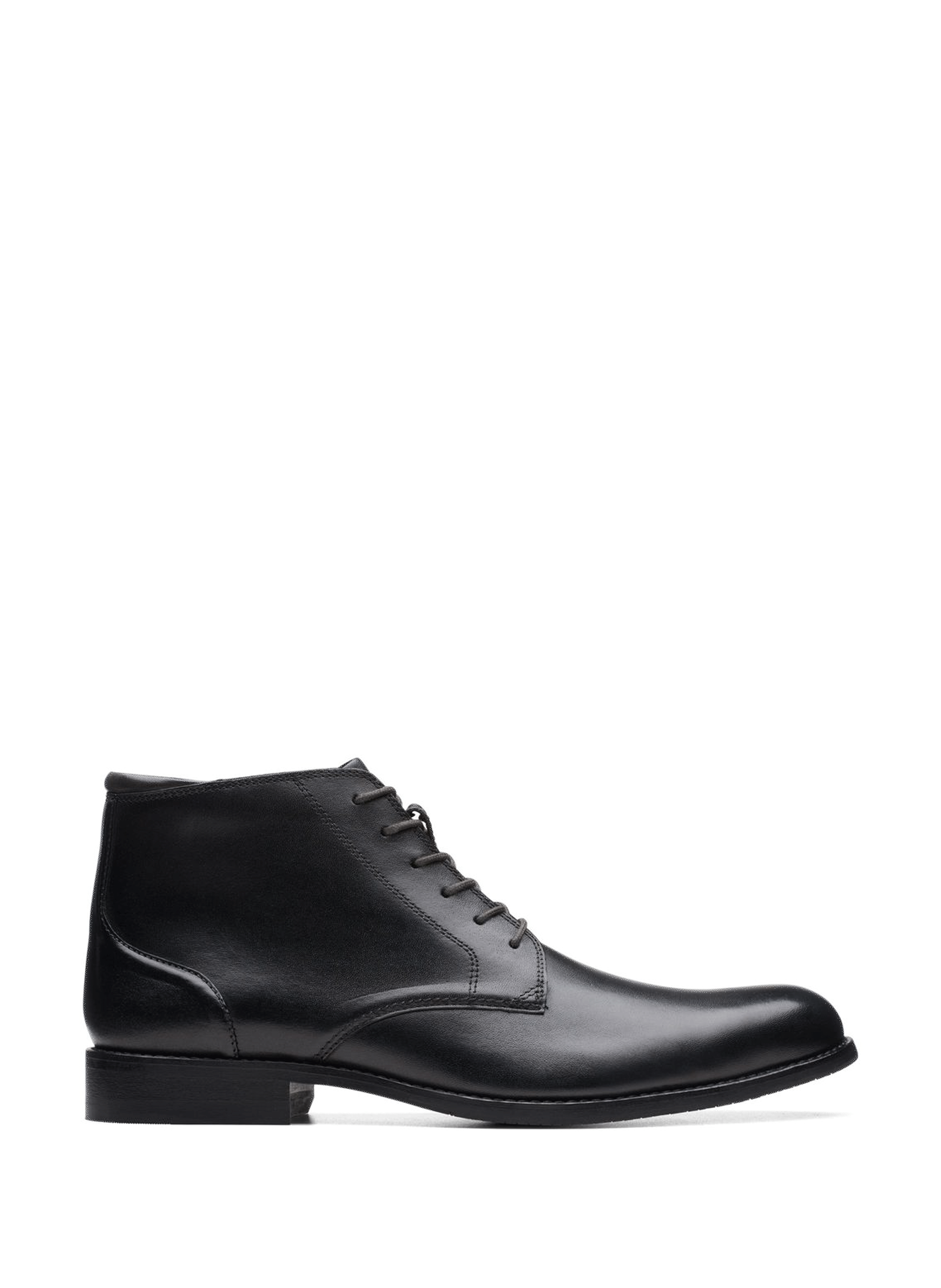 Bottines Craft Arlo en cuir CLARKS Noir
