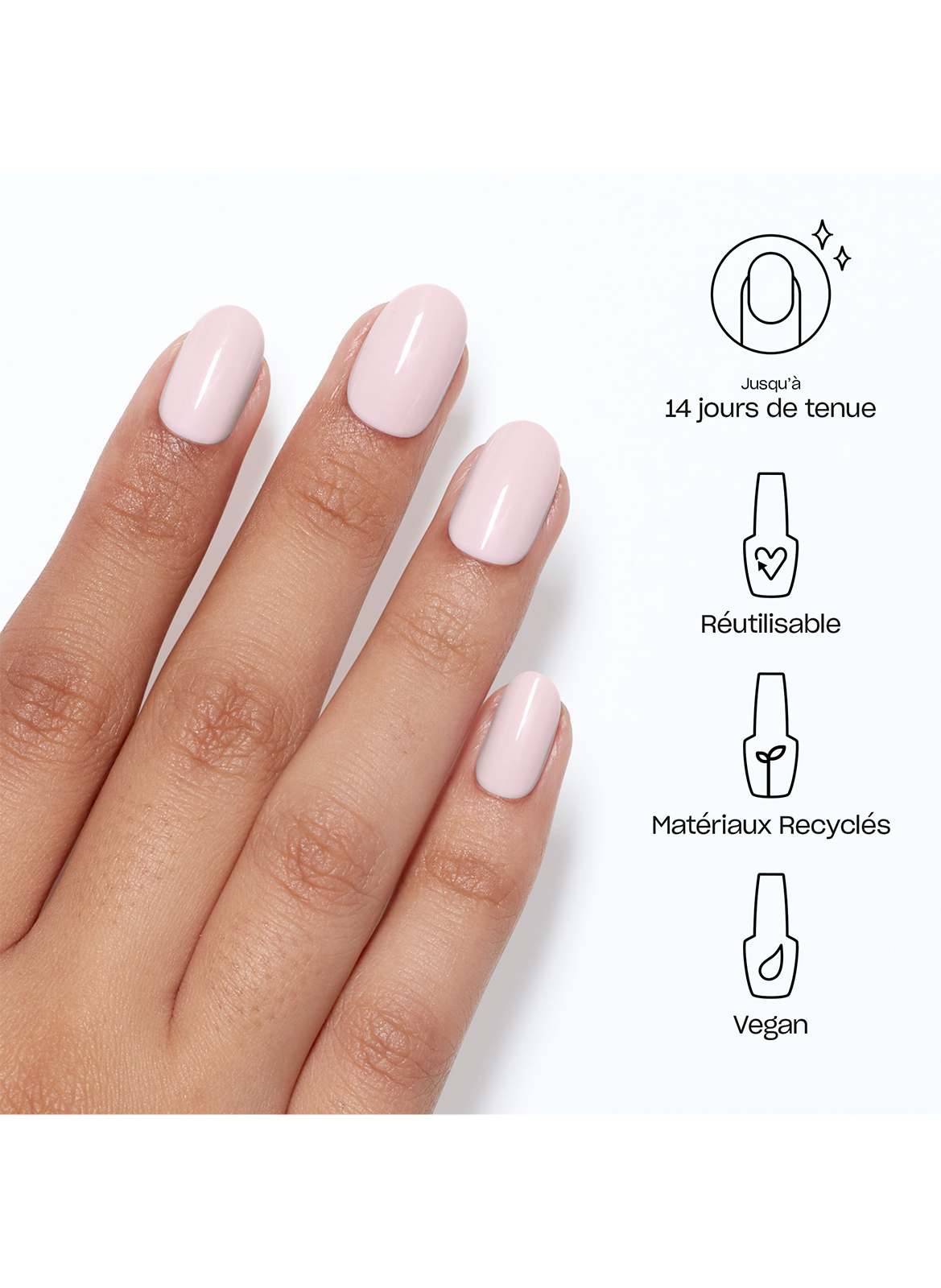 Don&#039;t Bossa Nova Me Around - xPRESS/ON - Reusable Fake Nails OPI Beige