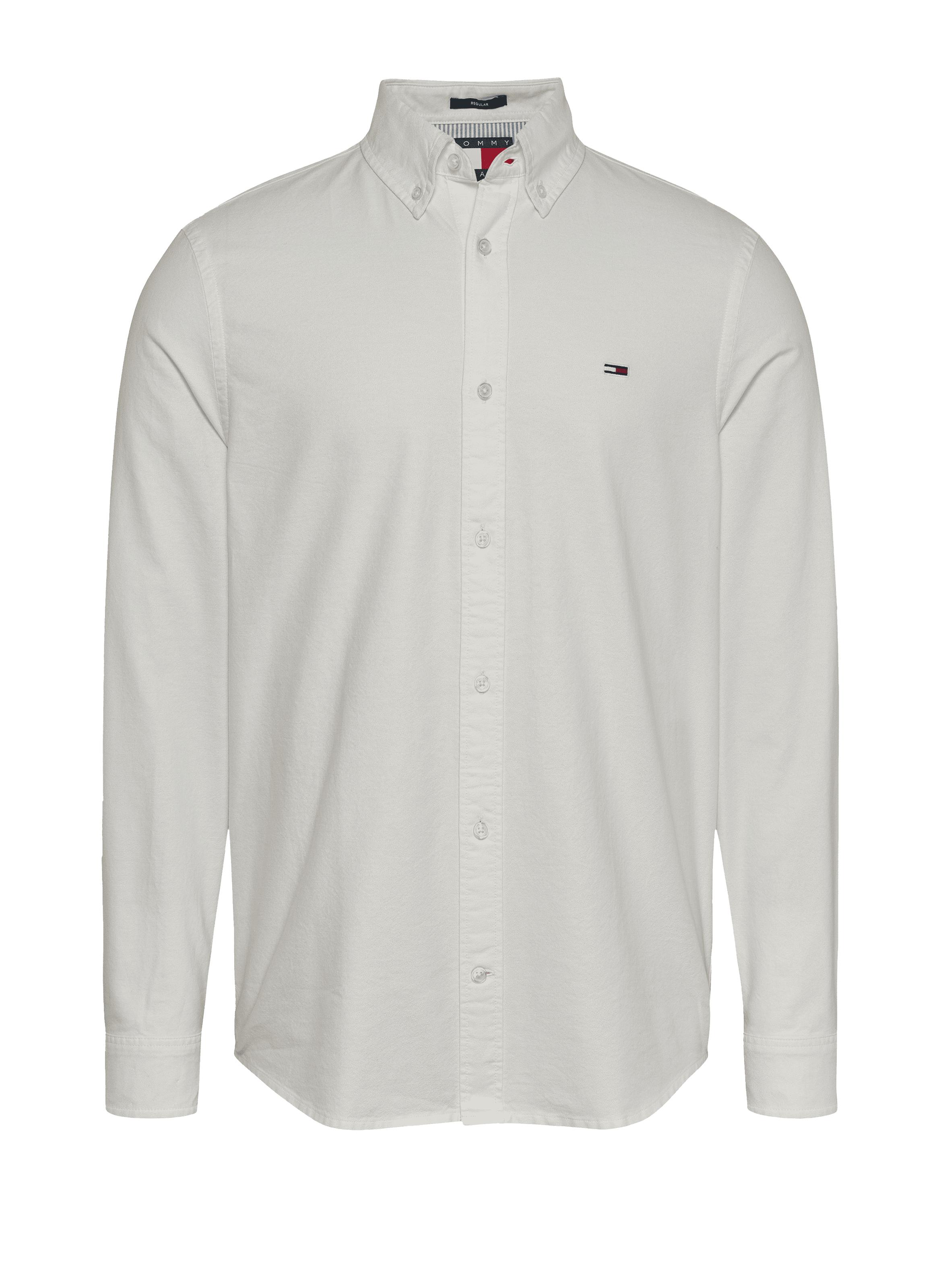 Solid color cotton Oxford shirt TOMMY HILFIGER White