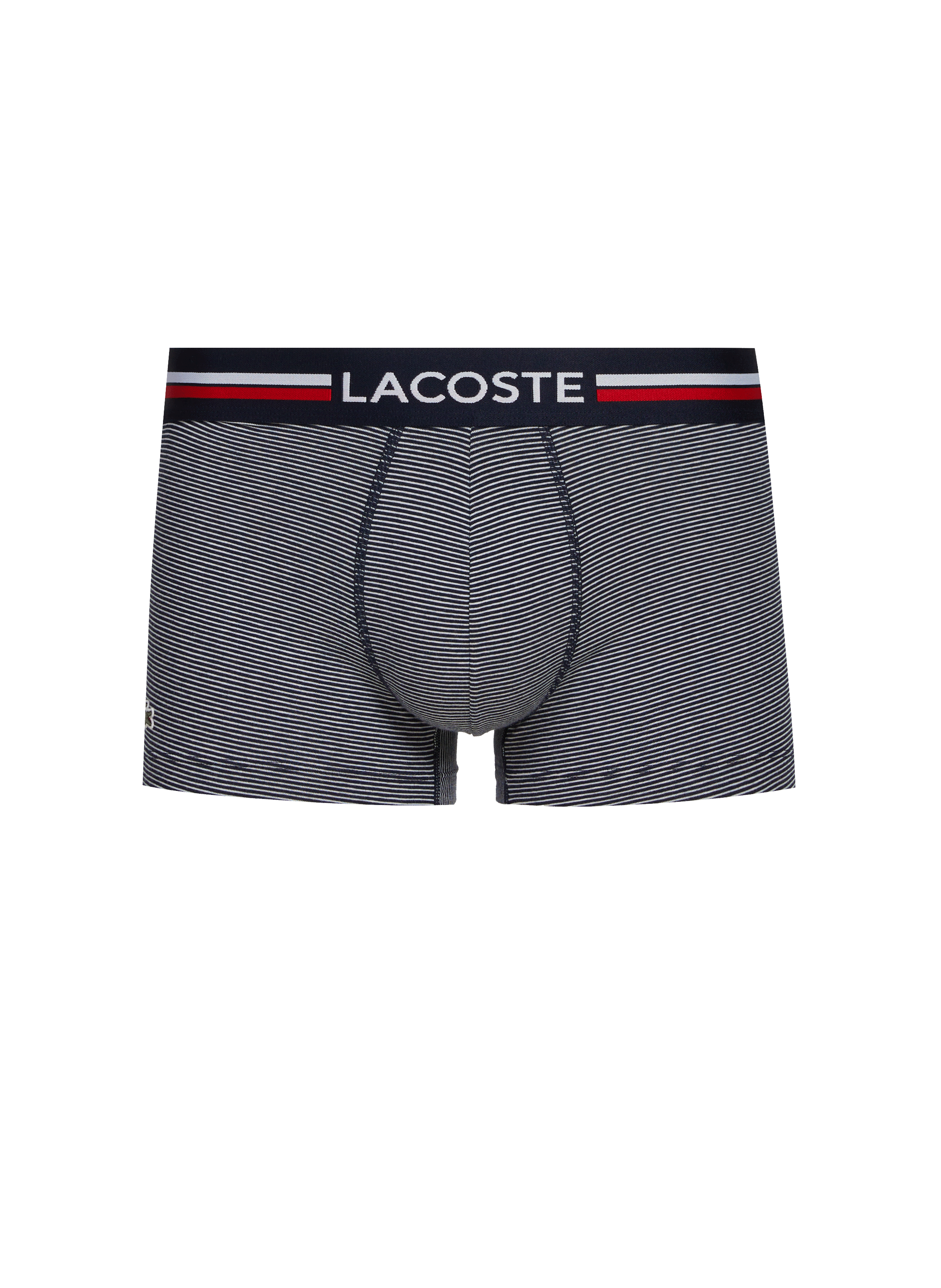 Lot de 3 boxers en coton LACOSTE Multicolore