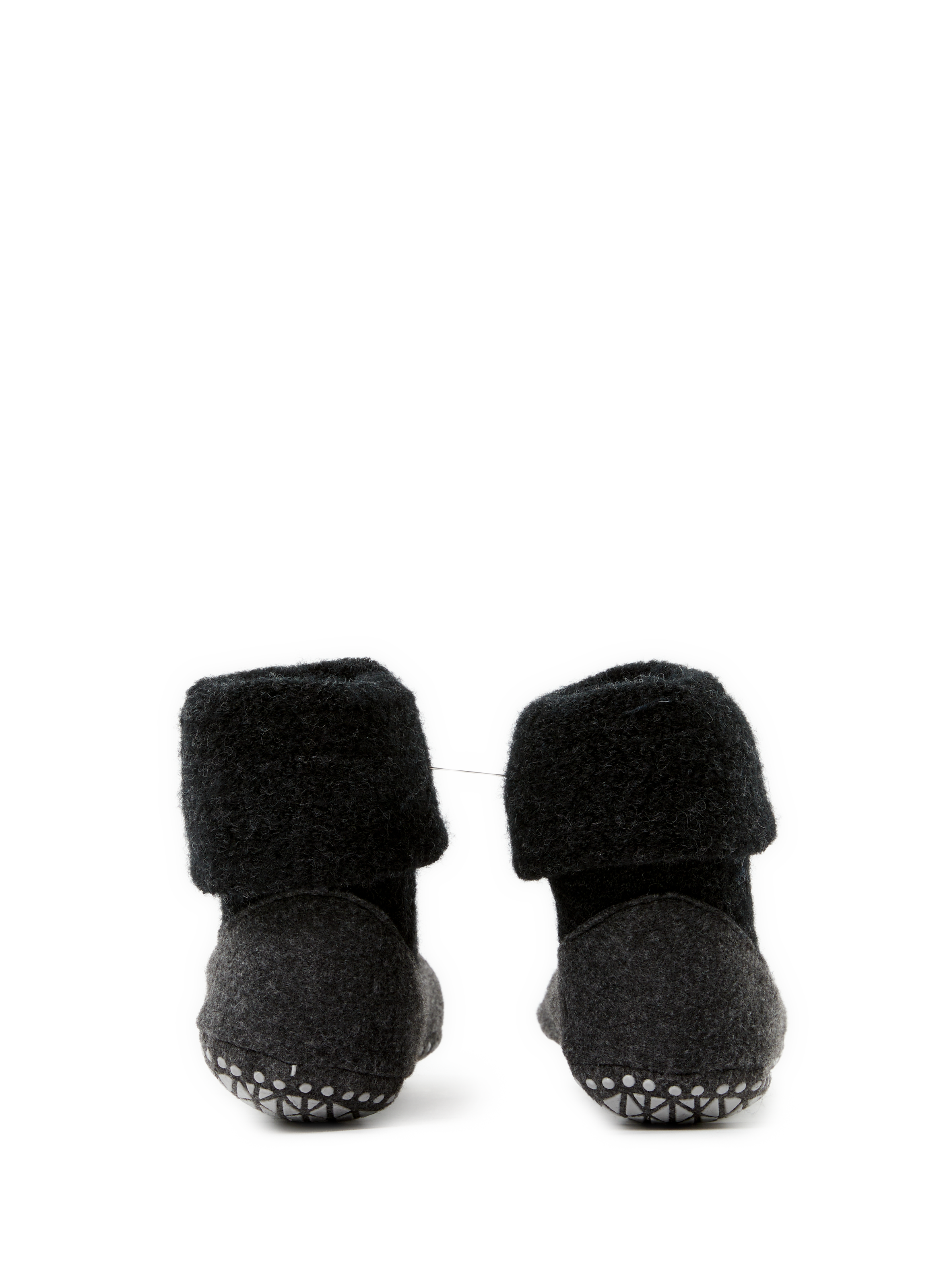 Non-slip wool blend slippers FALKE Grey