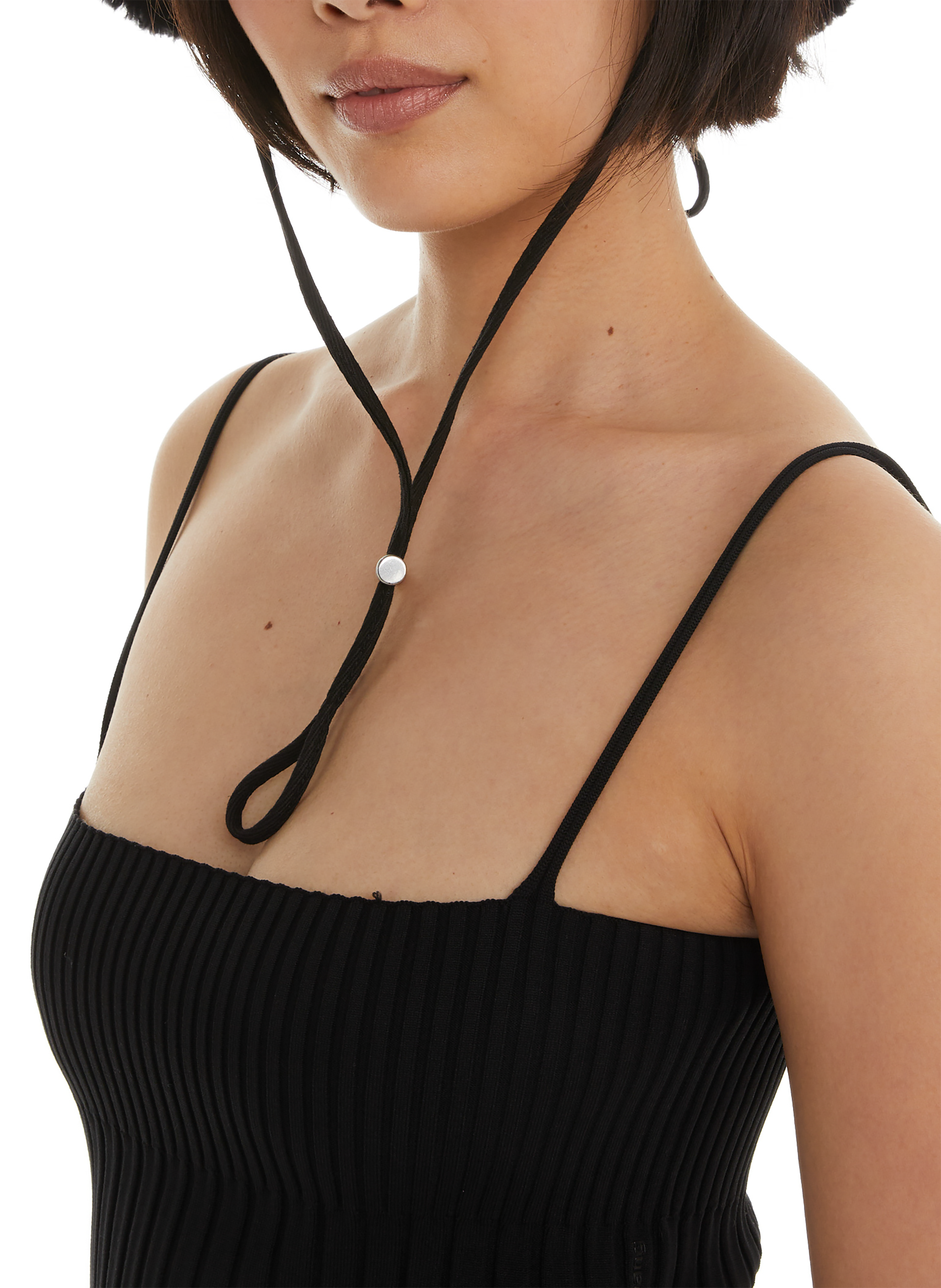 Long bodycon dress  ALEXANDER WANG Black