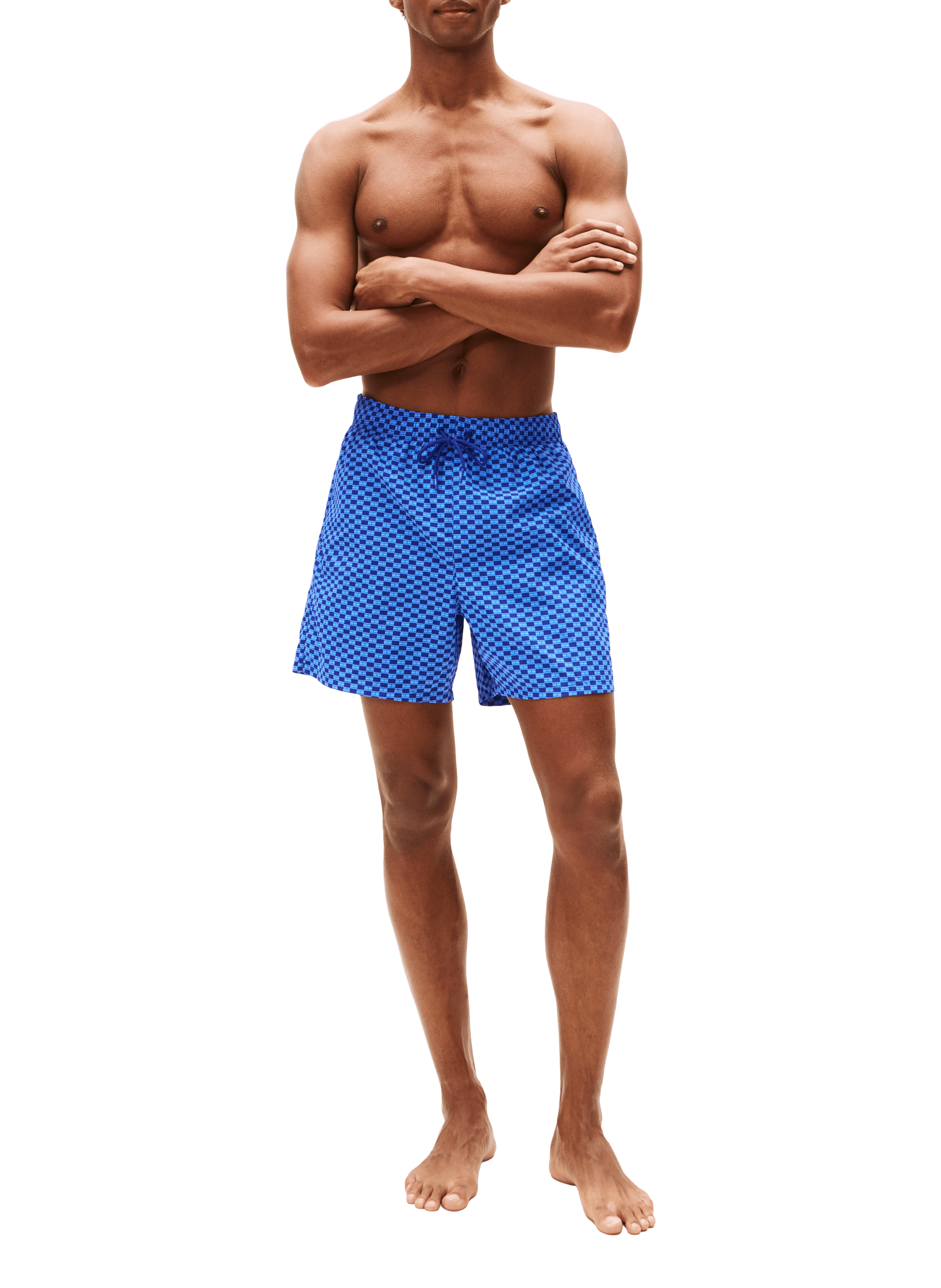  Printed swim shorts TOMMY HILFIGER Blue