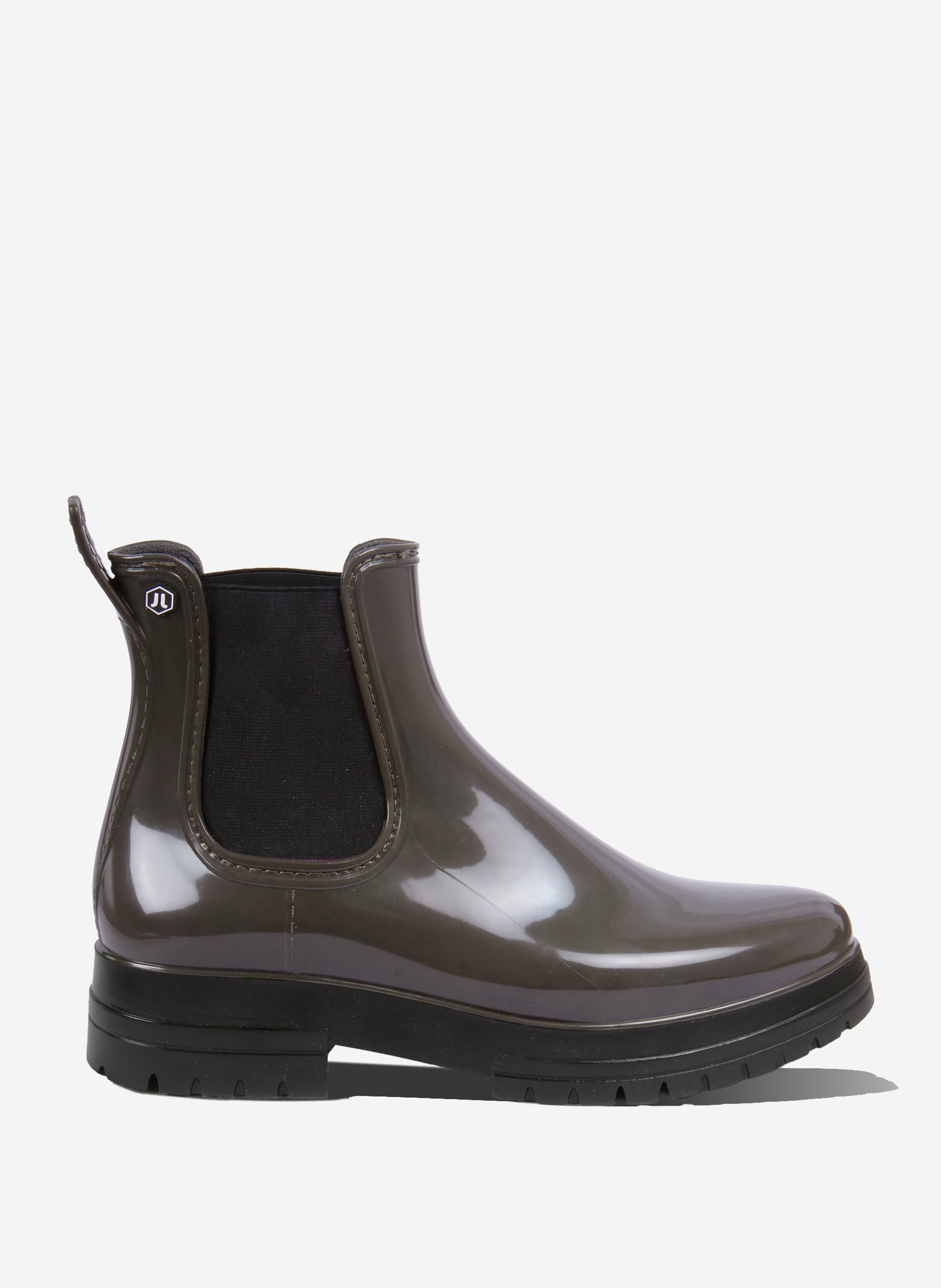 Bottines de pluie crantées JULES & JENN Vert