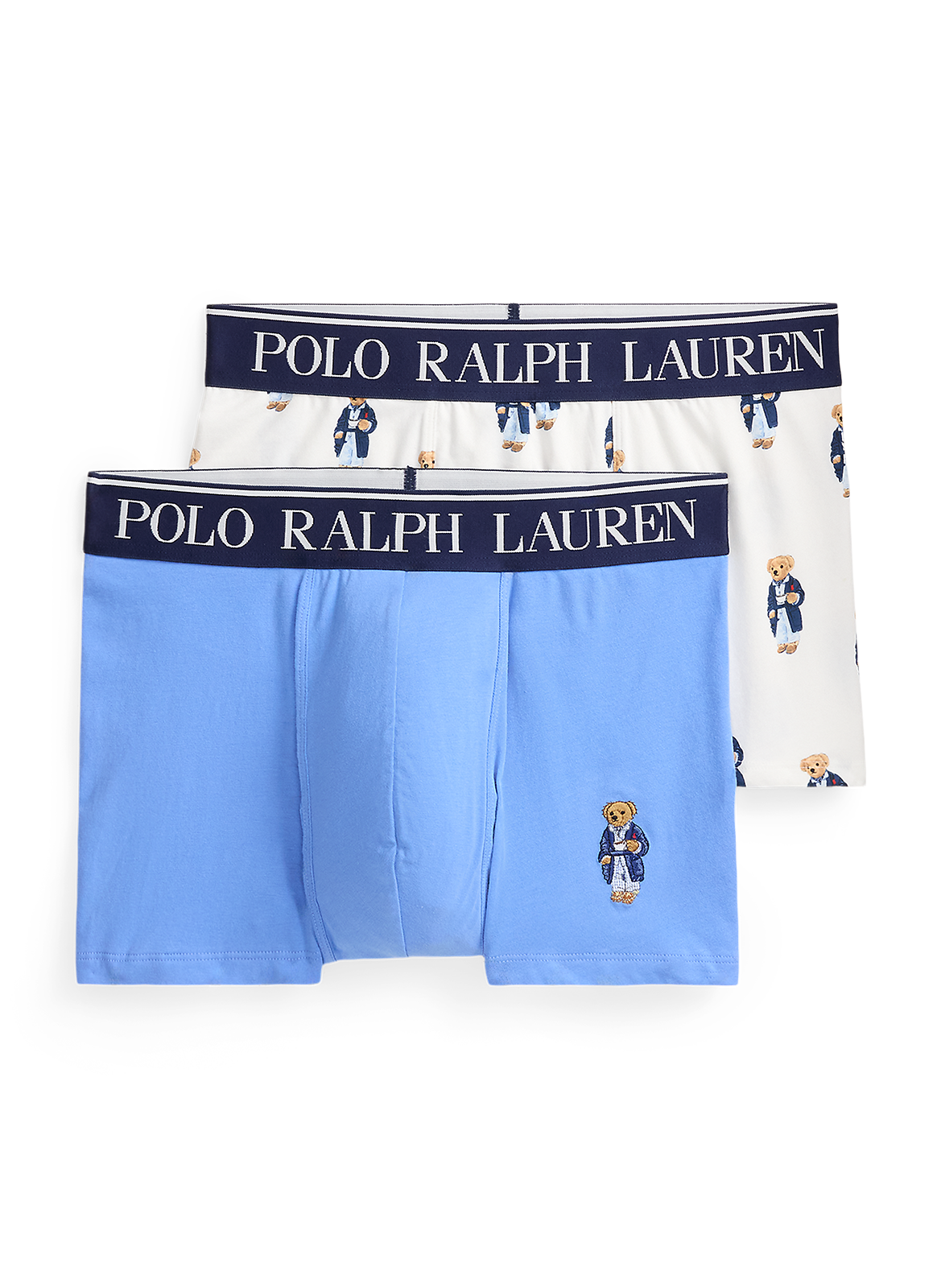 Lot de 2 boxers   Bleu-print
