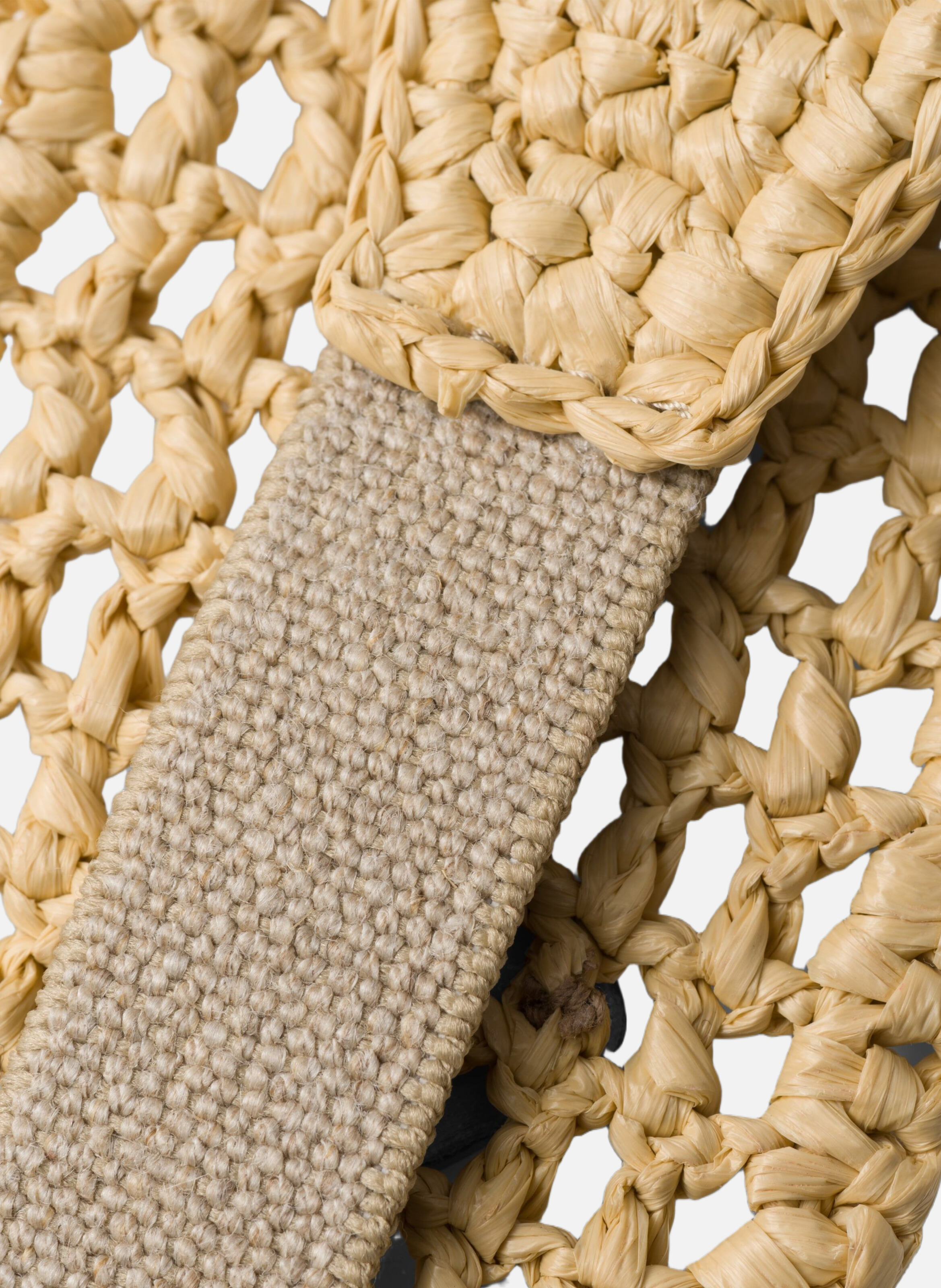 Bandeau en crochet PRADA Beige