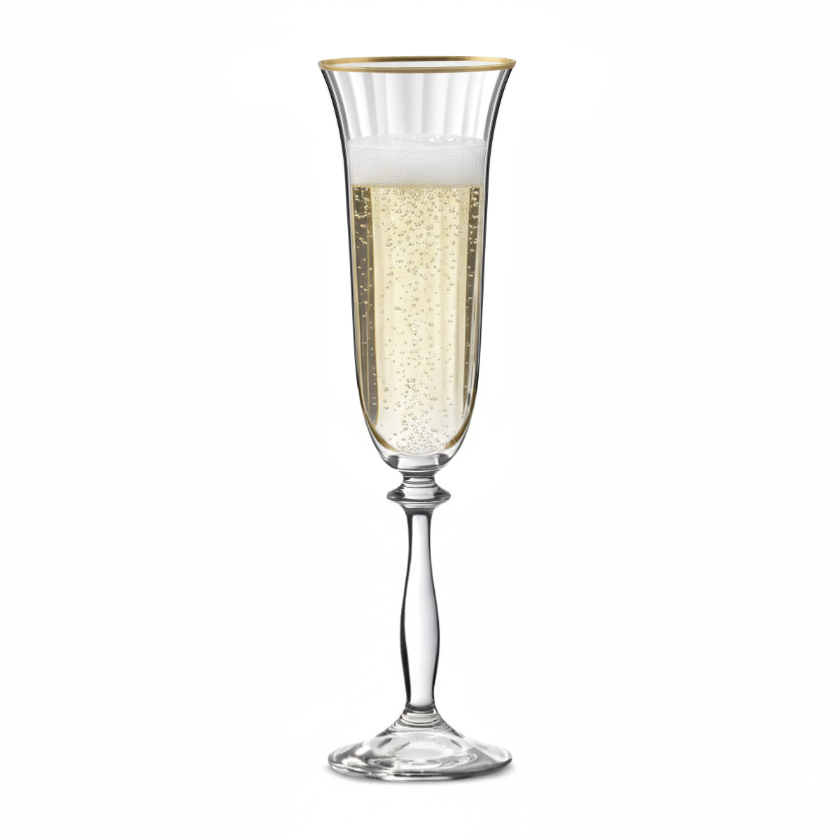 Altesse - lot de 6 flûtes à champagne 19 cl MEDARD DE NOBLAT Doré