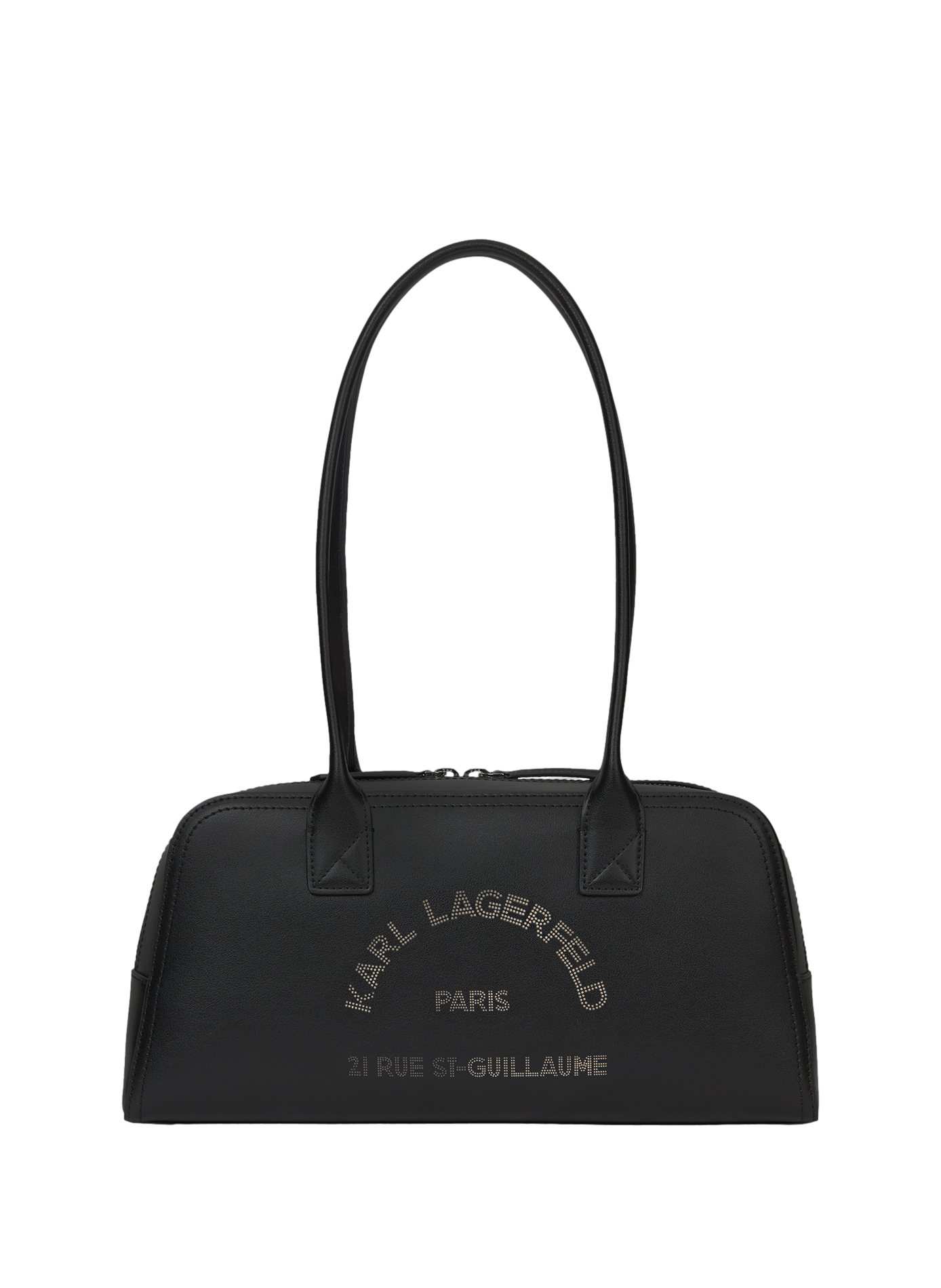 Sac K/Daily en cuir KARL LAGERFELD Noir