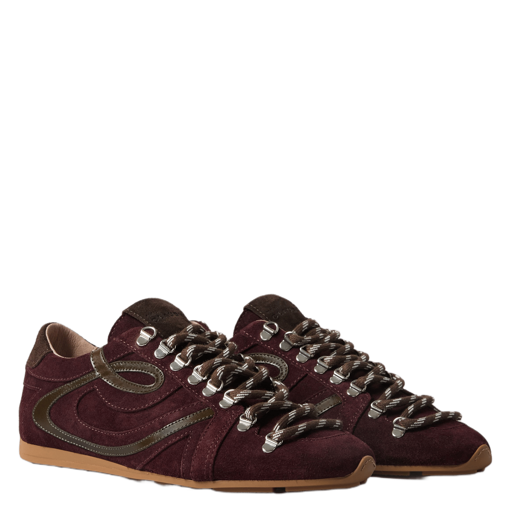 Baskets basses à lacets CLAUDIE PIERLOT Rouge