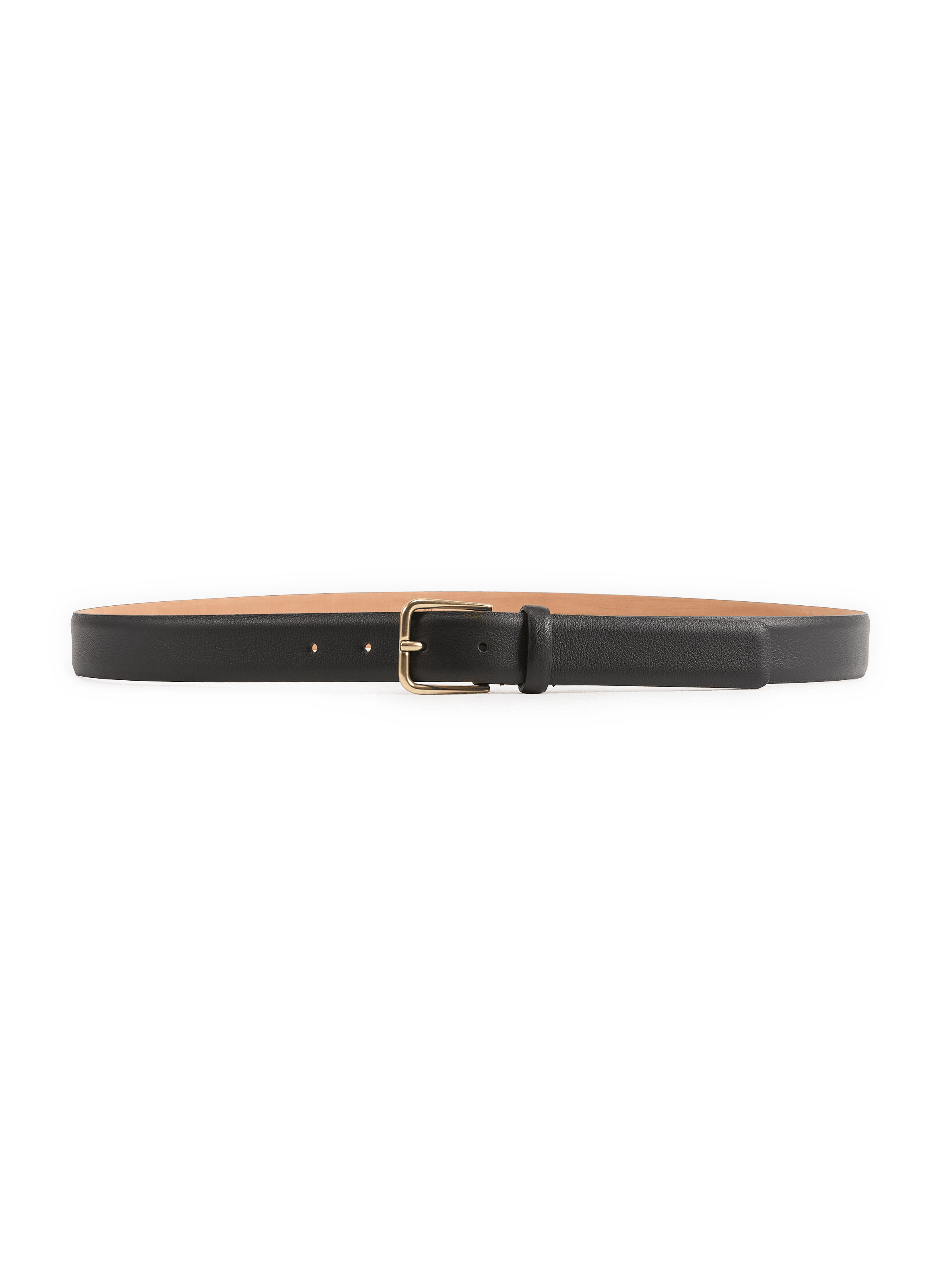 Leather belt  SAISON 1865 Black