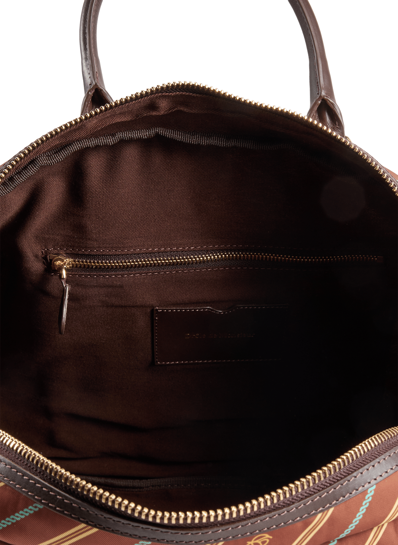 Weekender Reisetasche mit Monogramm DROLE DE MONSIEUR Braun