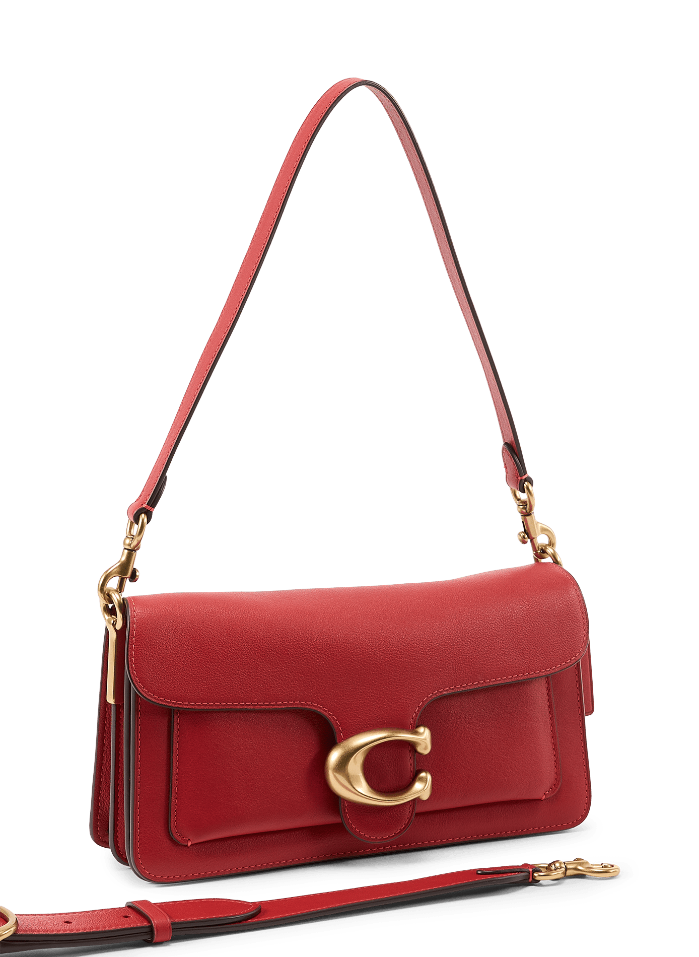 Leather shoulder bag | Red COACH Women