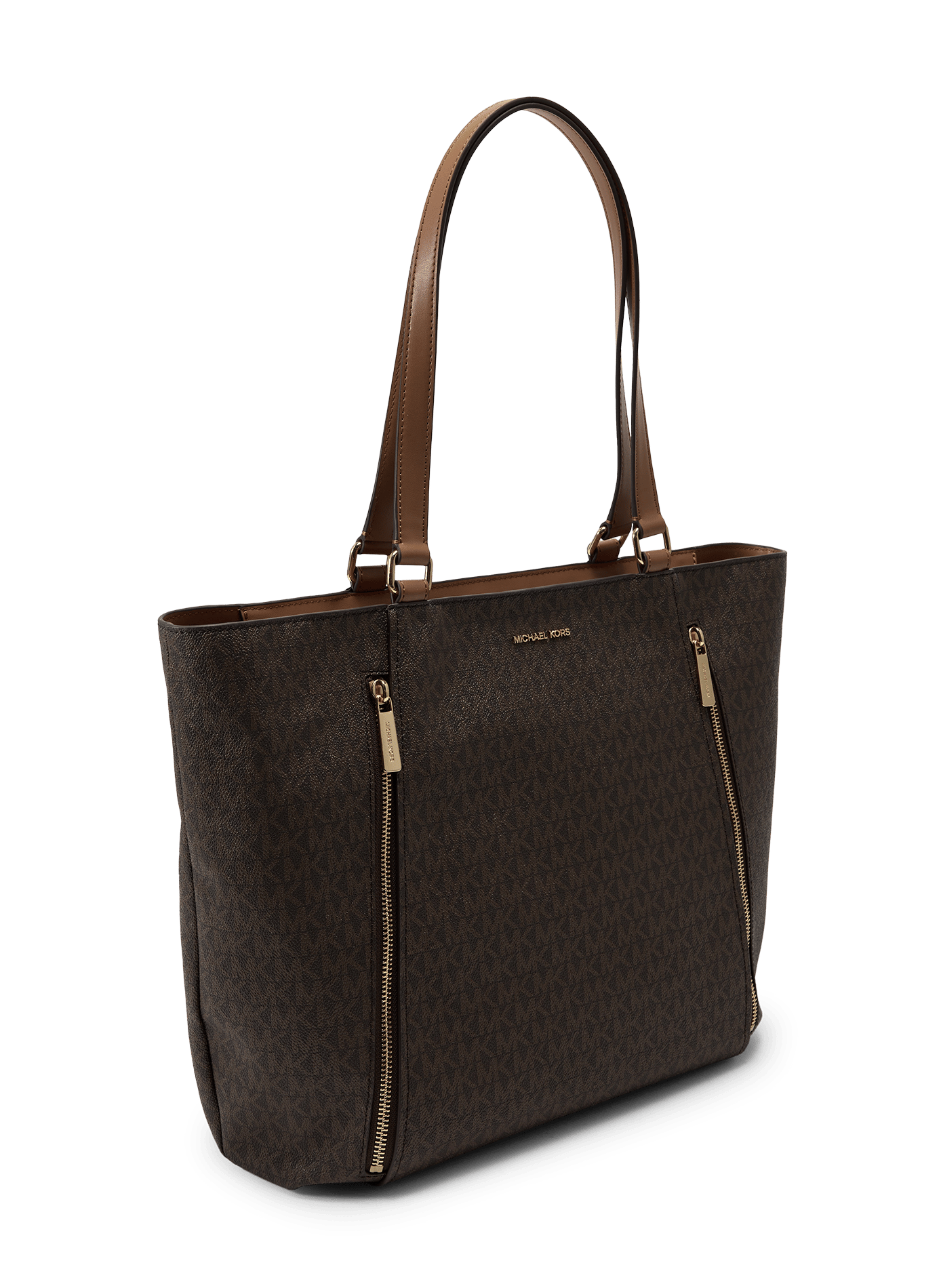 Nabela Shopper mit Monogramm-Print MICHAEL KORS Braun