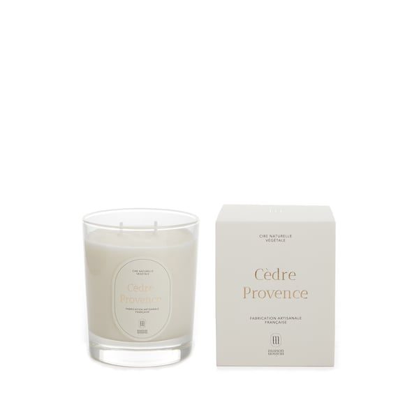 Bougie parfumée - Cèdre Provence