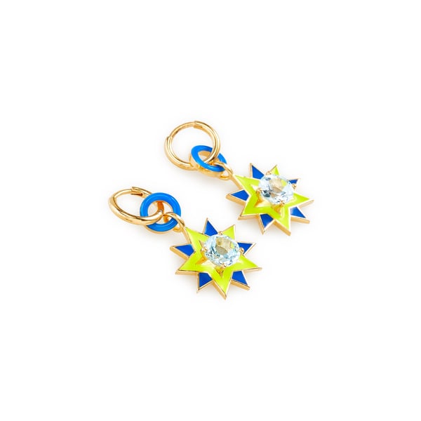 Boucles d'oreille étoile