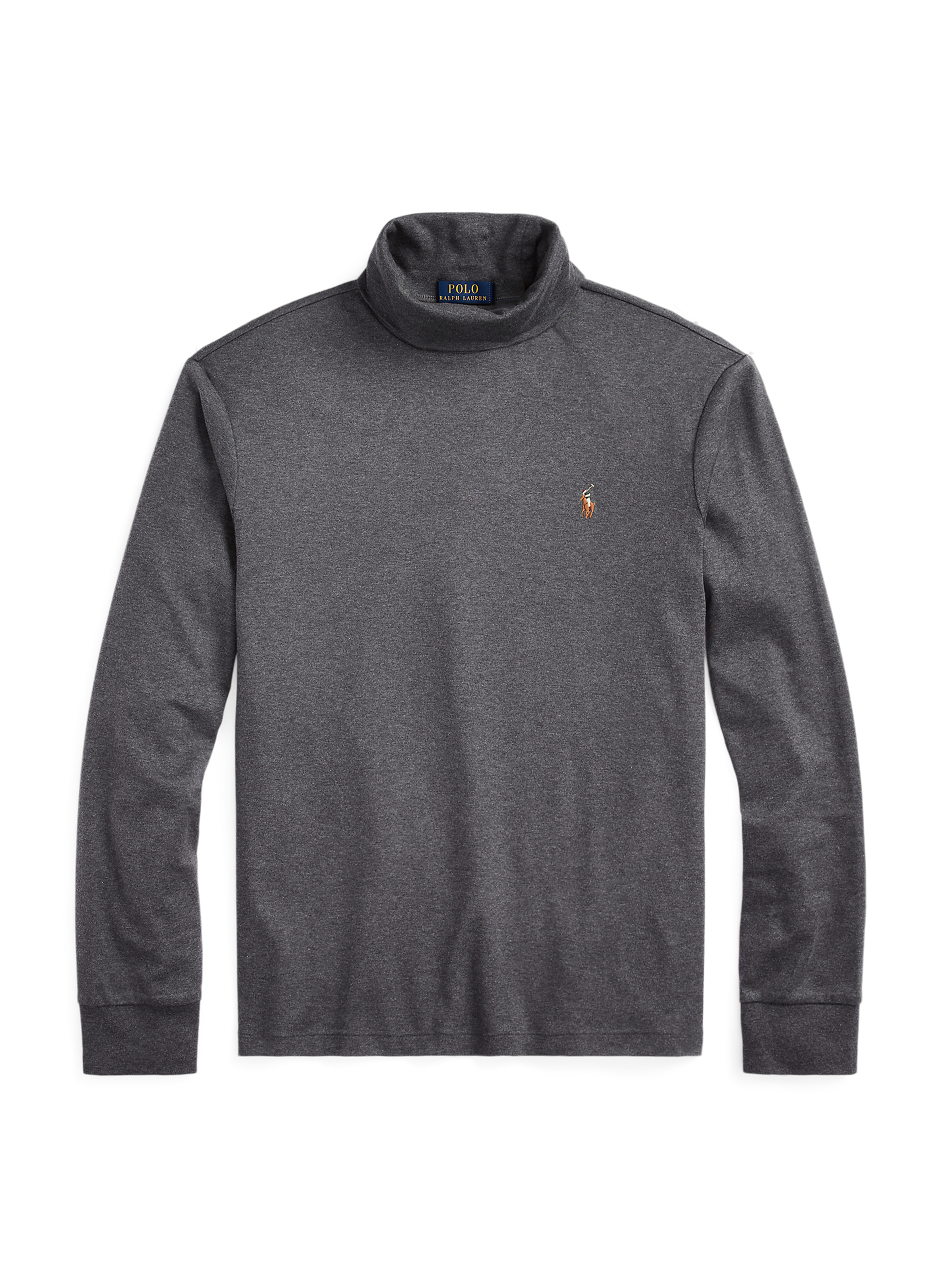 Pull col roulé en coton