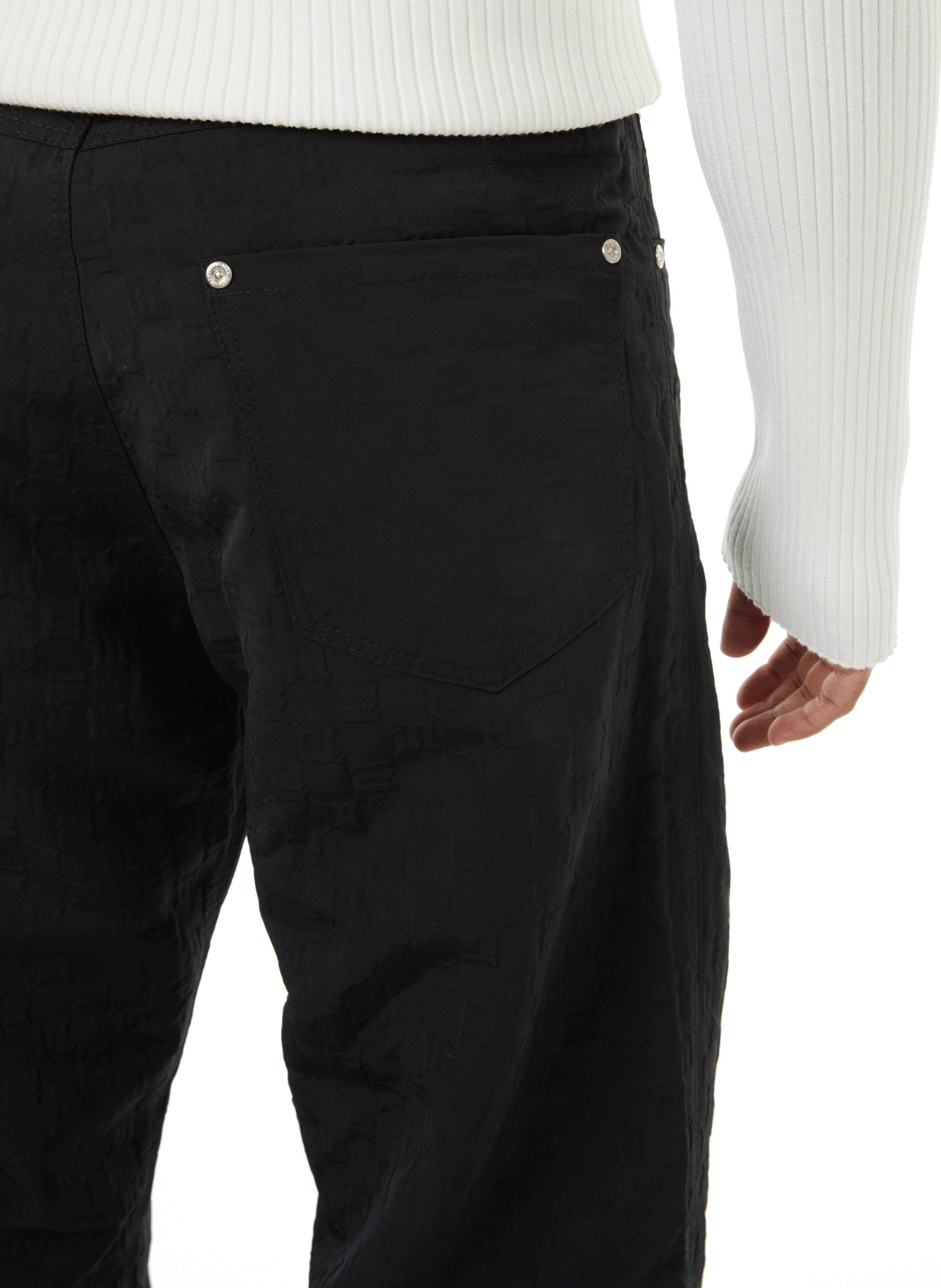 Monogrammed trousers MISBHV Black