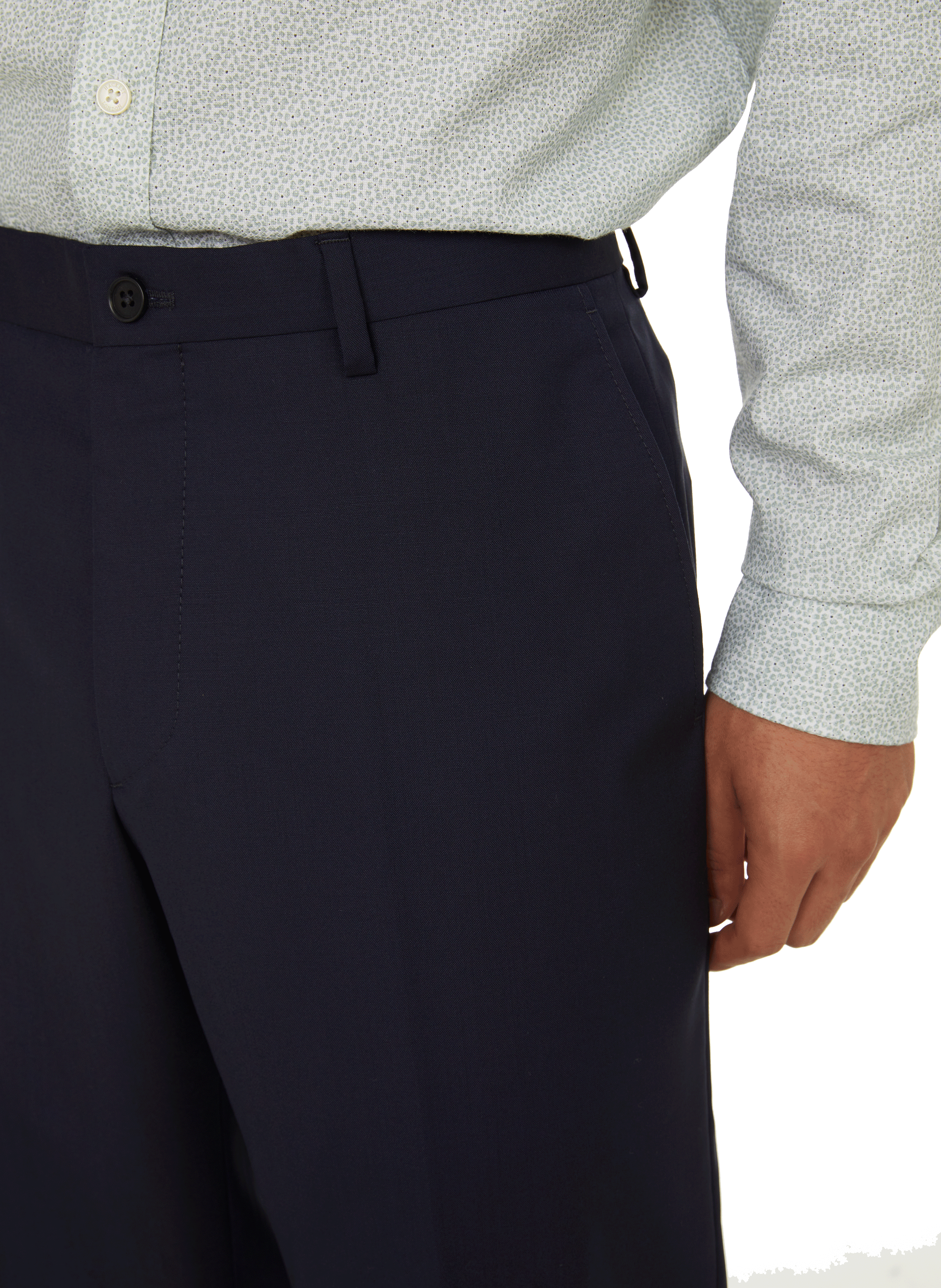 Wool trousers  SAISON 1865 Blue