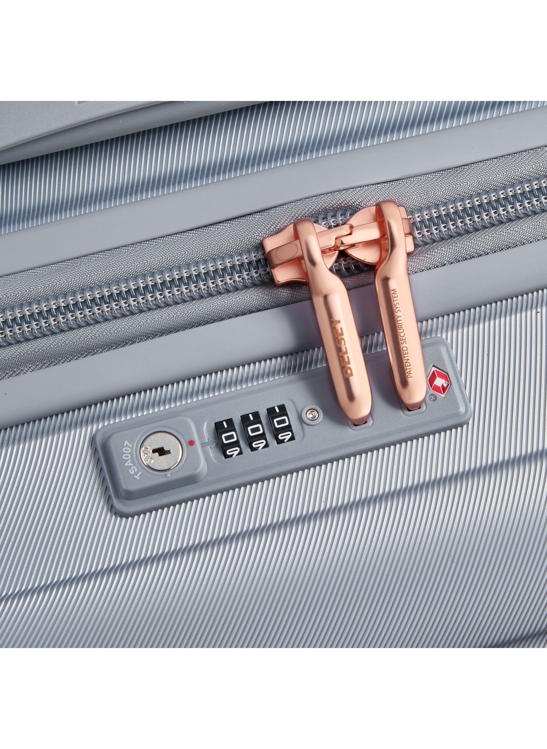 Valise soute rigide taille xxl - shadow 5.0 DELSEY PARIS Gris