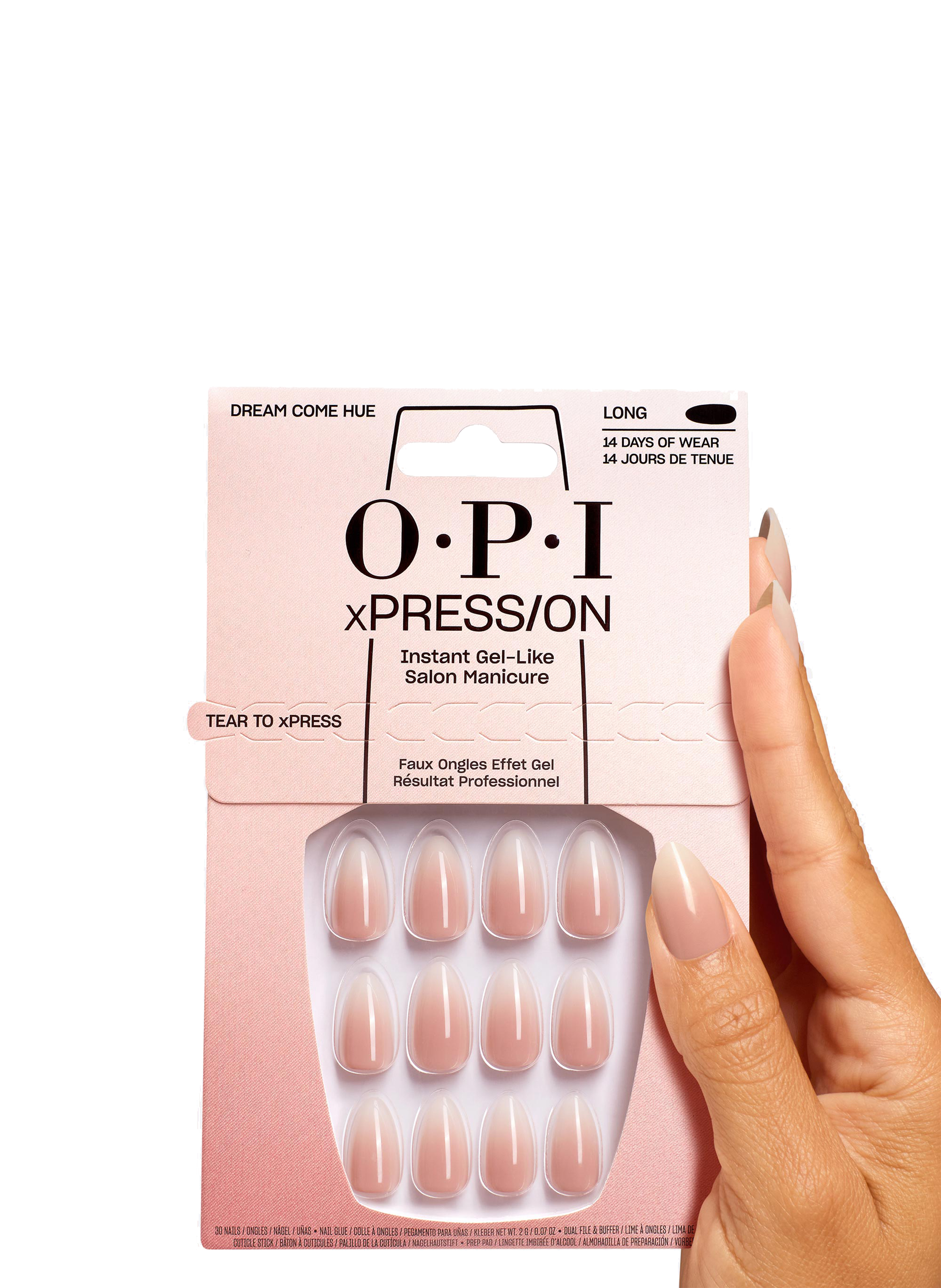 Reusable fake nails OPI An046s