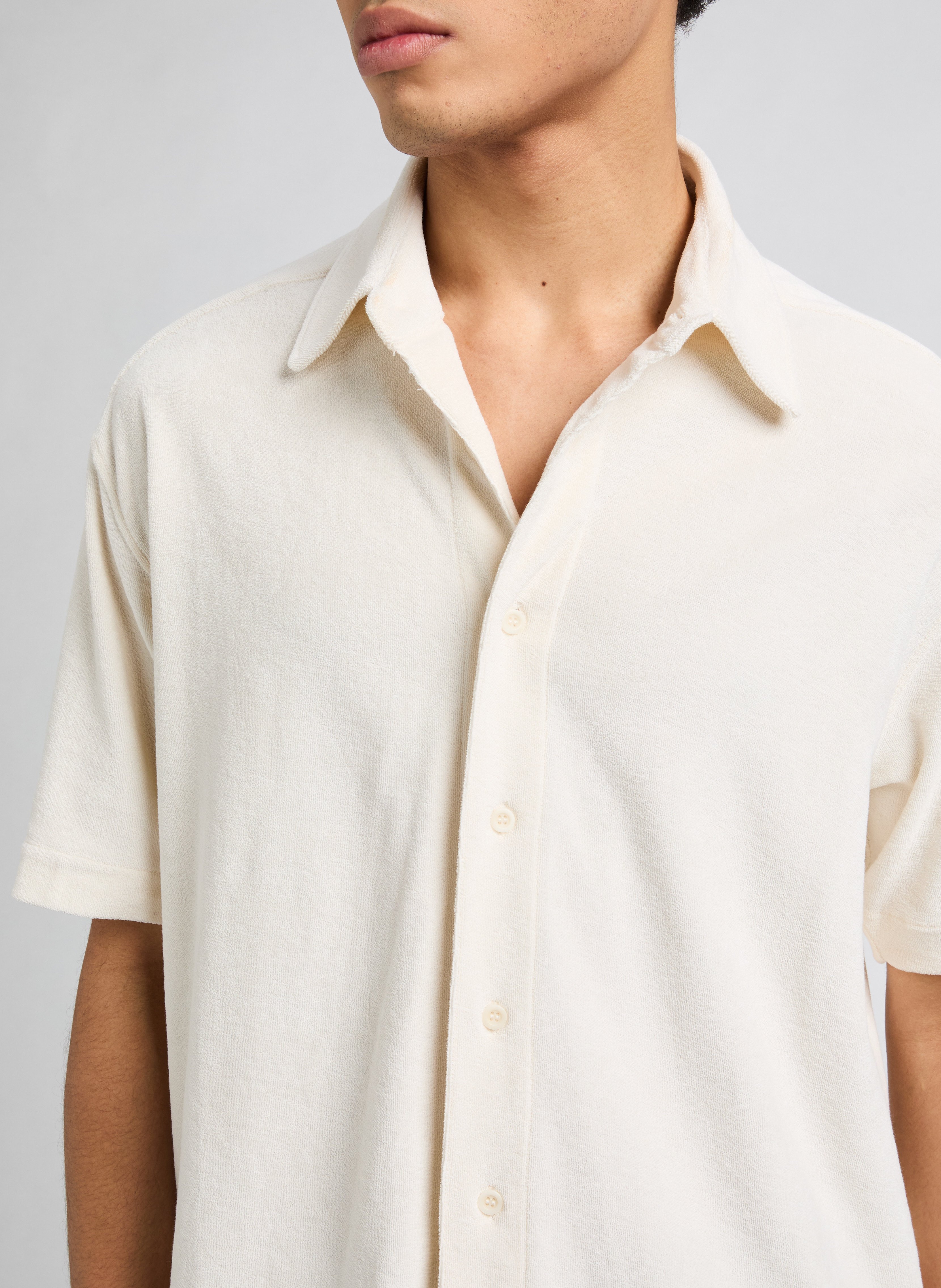 Towelling shirt  SAISON 1865 Beige