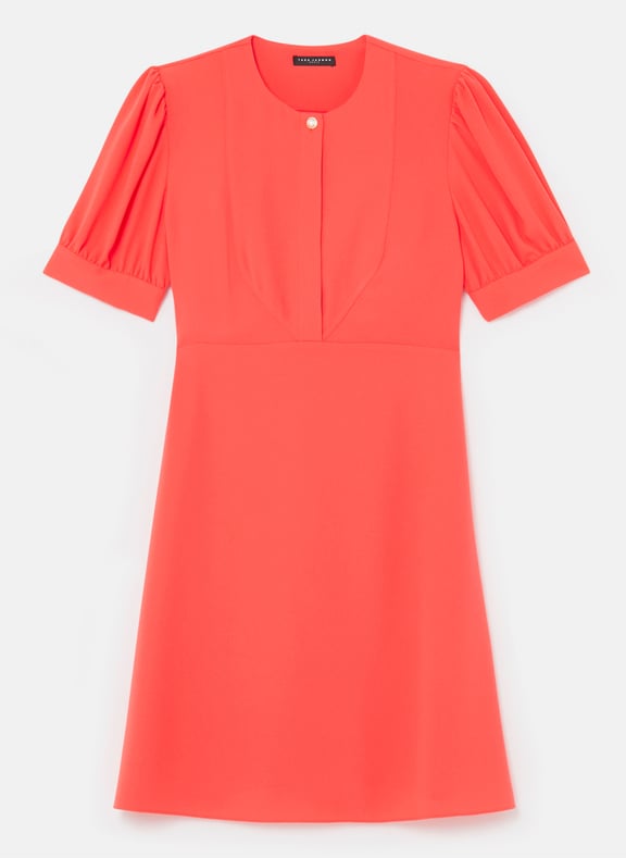 Robe fluide uni - roucoule Orange by TARA JARMON TARA JARMON Robe fluide uni - roucoule Orange