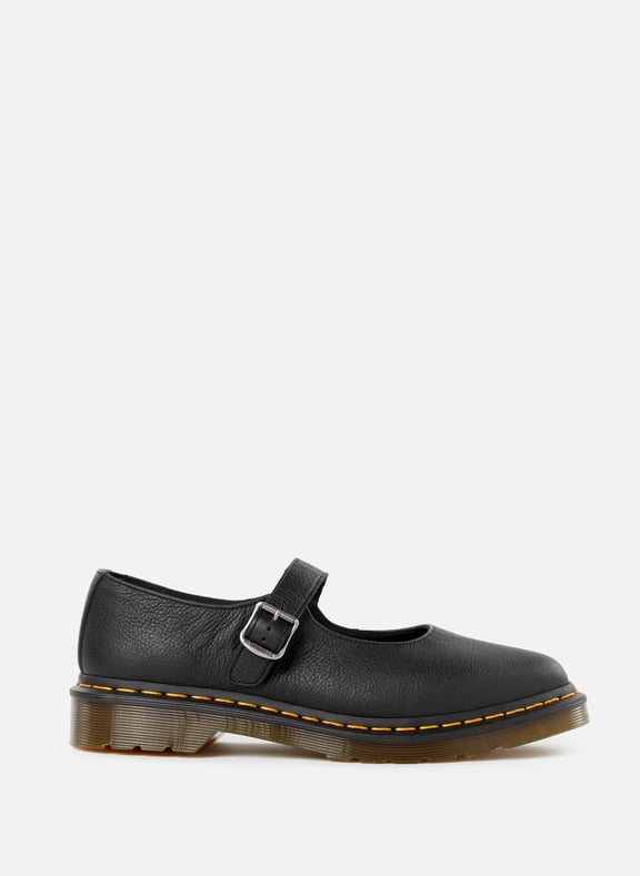 Leather Babies shoes Black by DR. MARTENS DR. MARTENS Leather Babies shoes Black