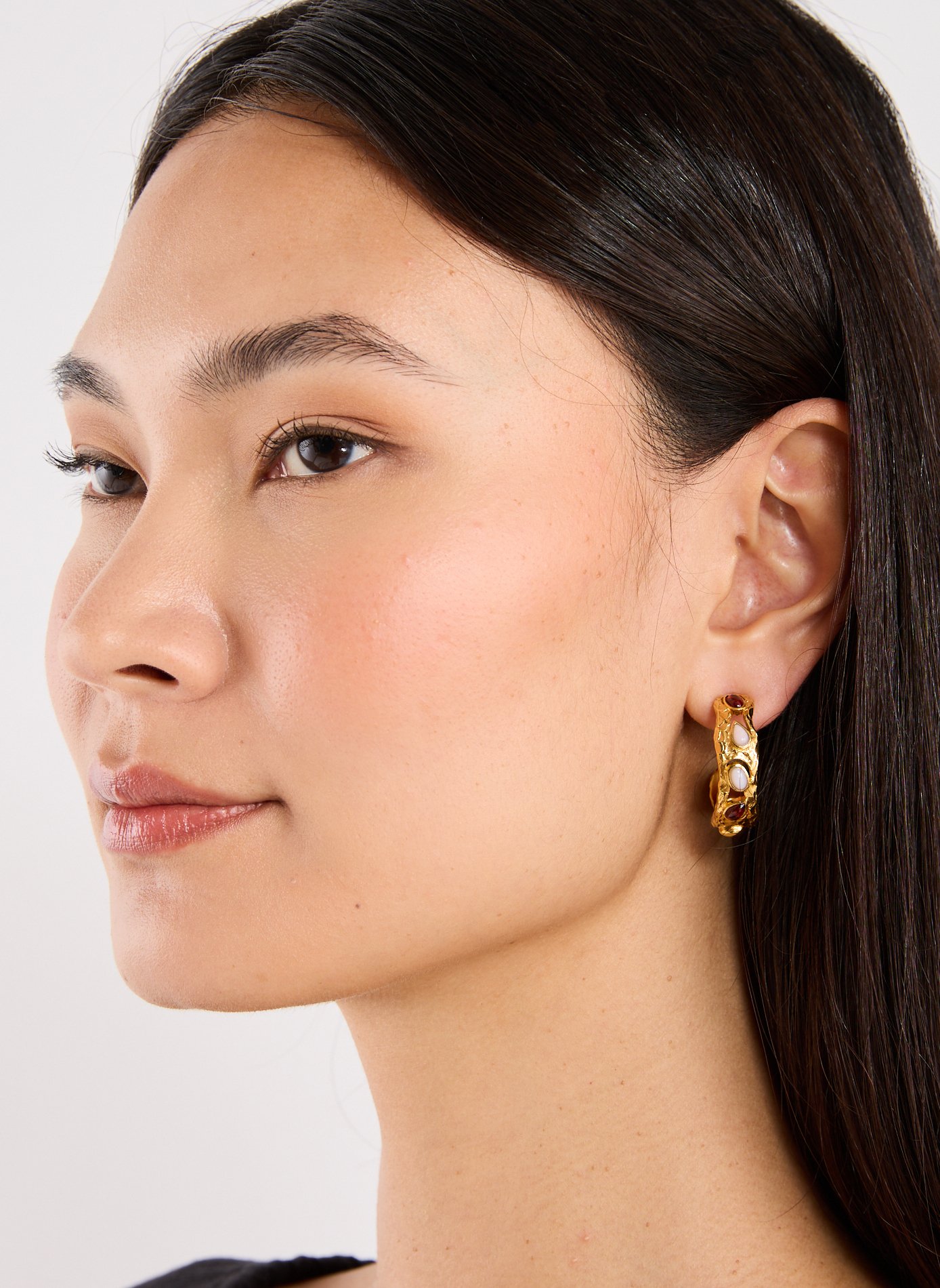 Boucles d'oreilles Atalide AURELIE BIDERMANN Doré