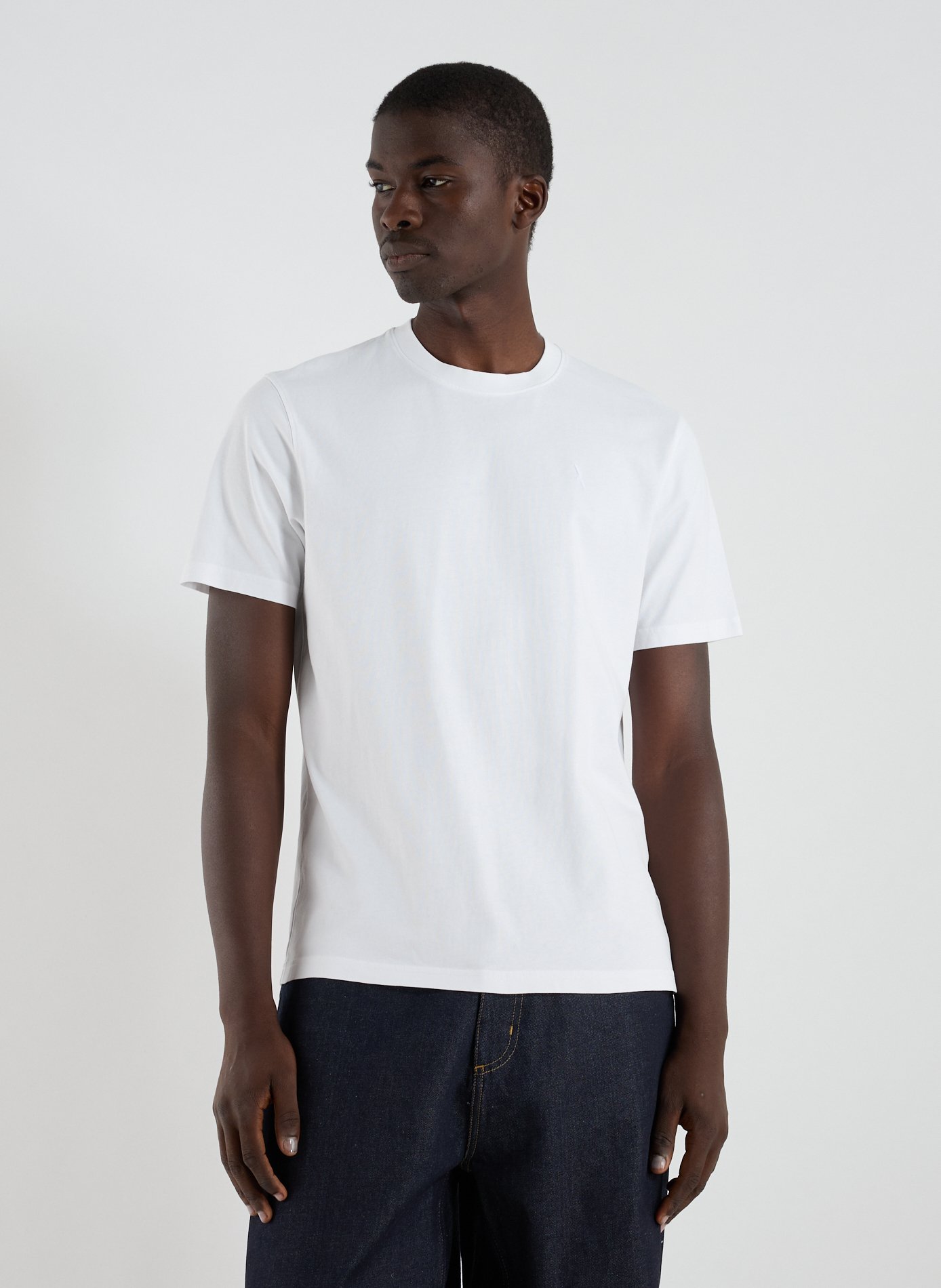 AIGLE Short-sleeved cotton T-shirt White
