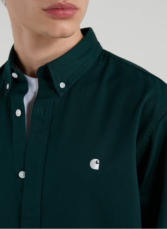 Chemise BERETTA WOOD BUTTON DOWN verte manches longues Chemise BERETTA WOOD BUTTON DOWN verte manches longues