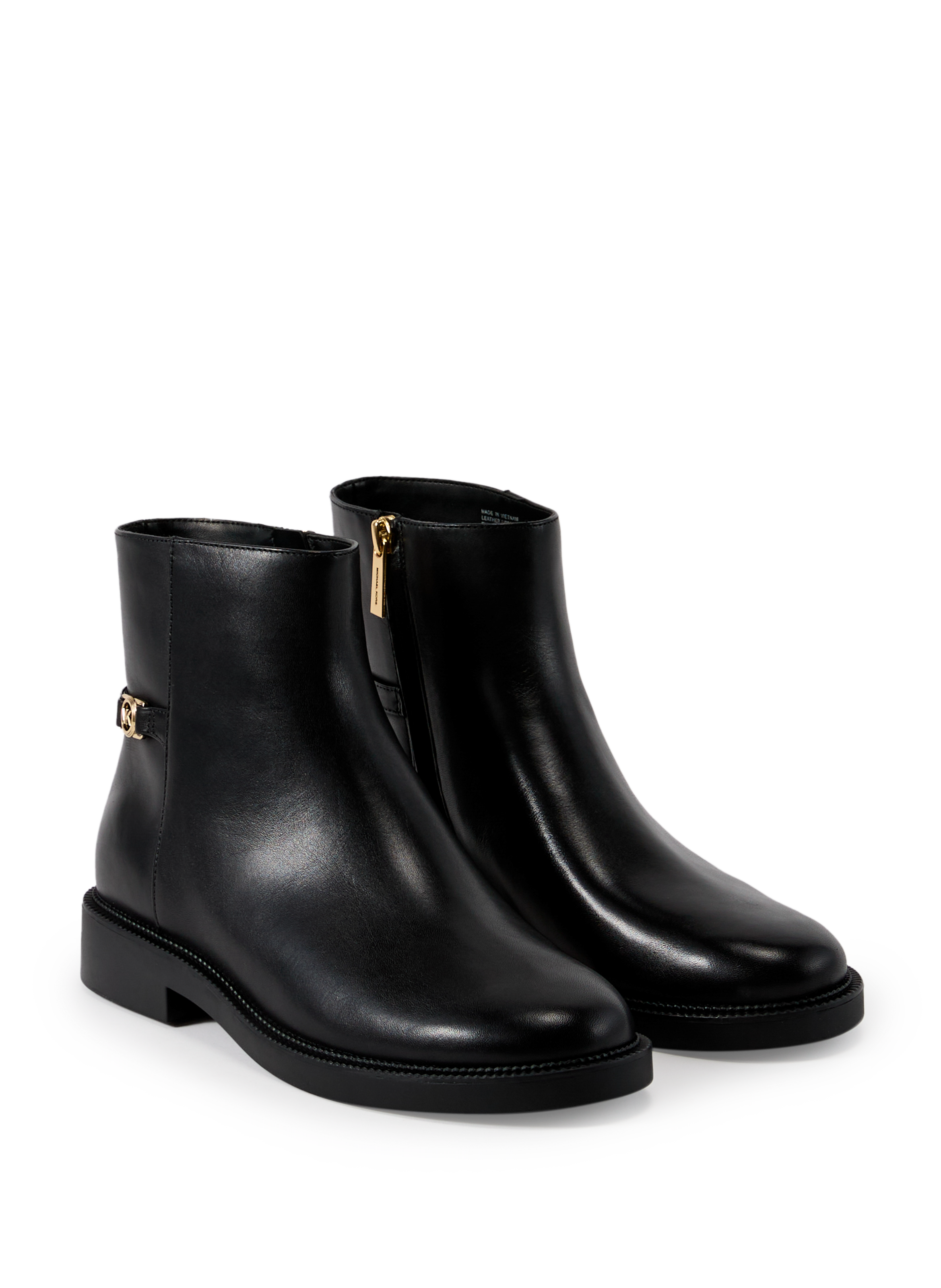 Bottines Mandy en cuir de vache MICHAEL KORS Noir