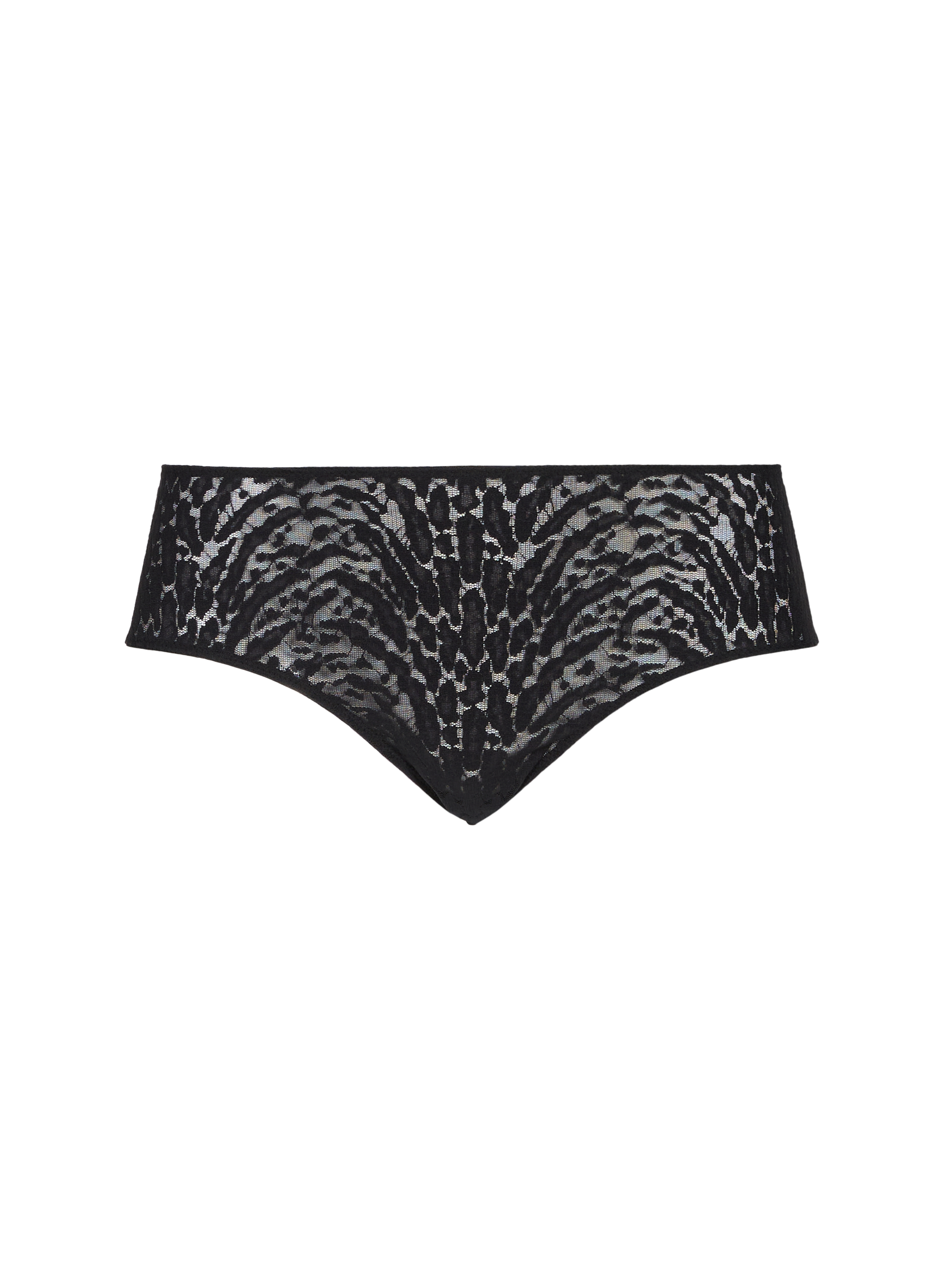 Culotte taille haute en dentelle WOLFORD Noir
