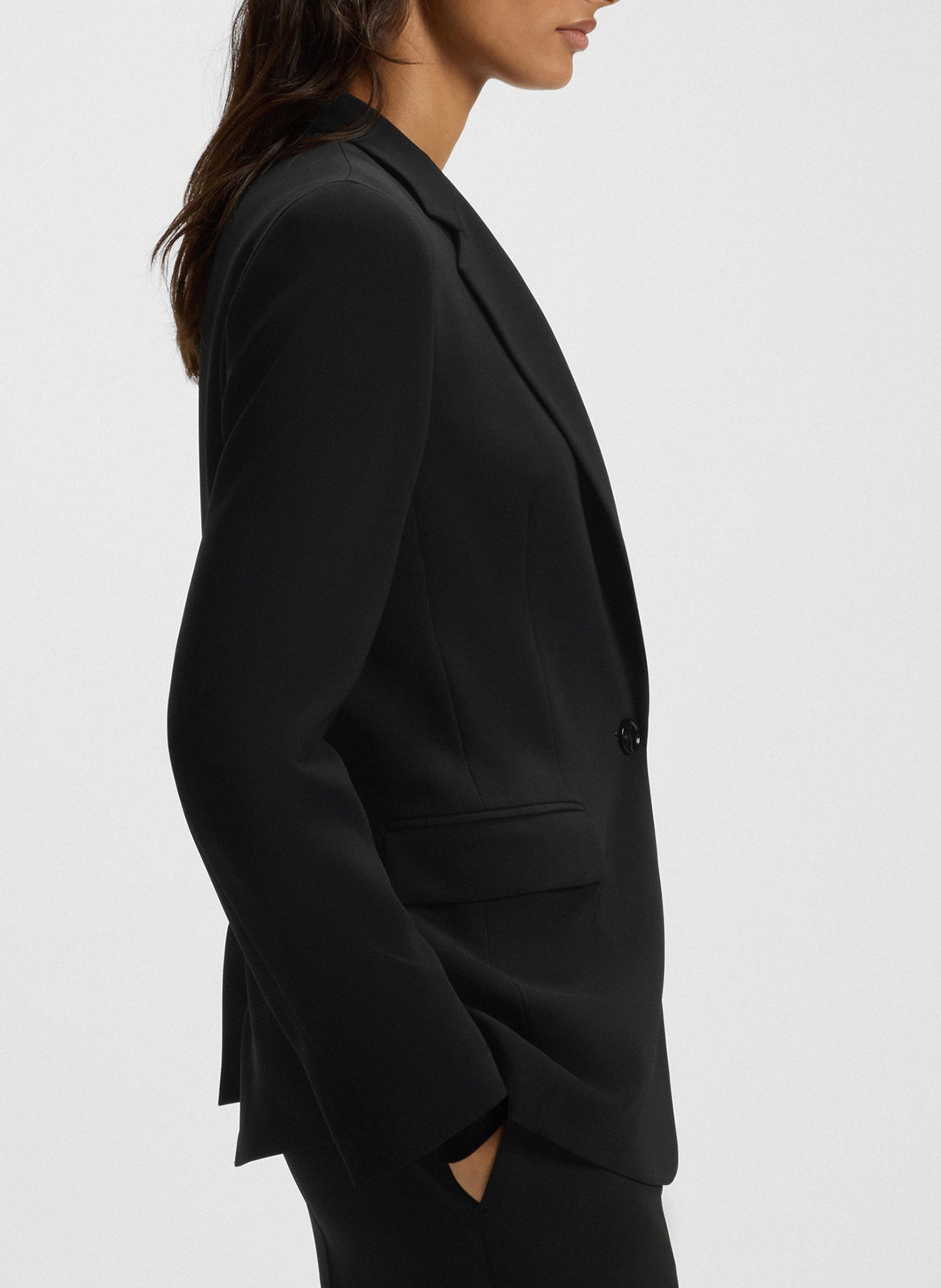 Veste de tailleur ajustée BOSS Noir