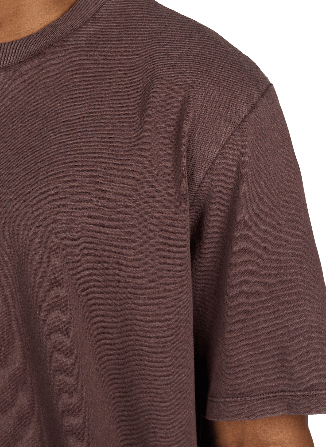 T-shirt à col rond en coton OUR LEGACY Marron