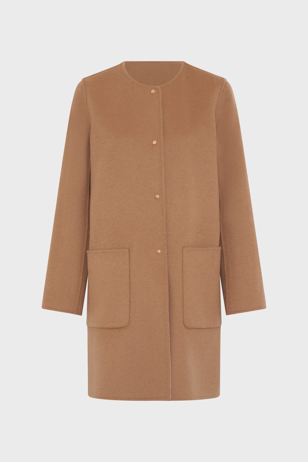 Manteau réversible en laine fine - precilia GERARD DAREL Rose